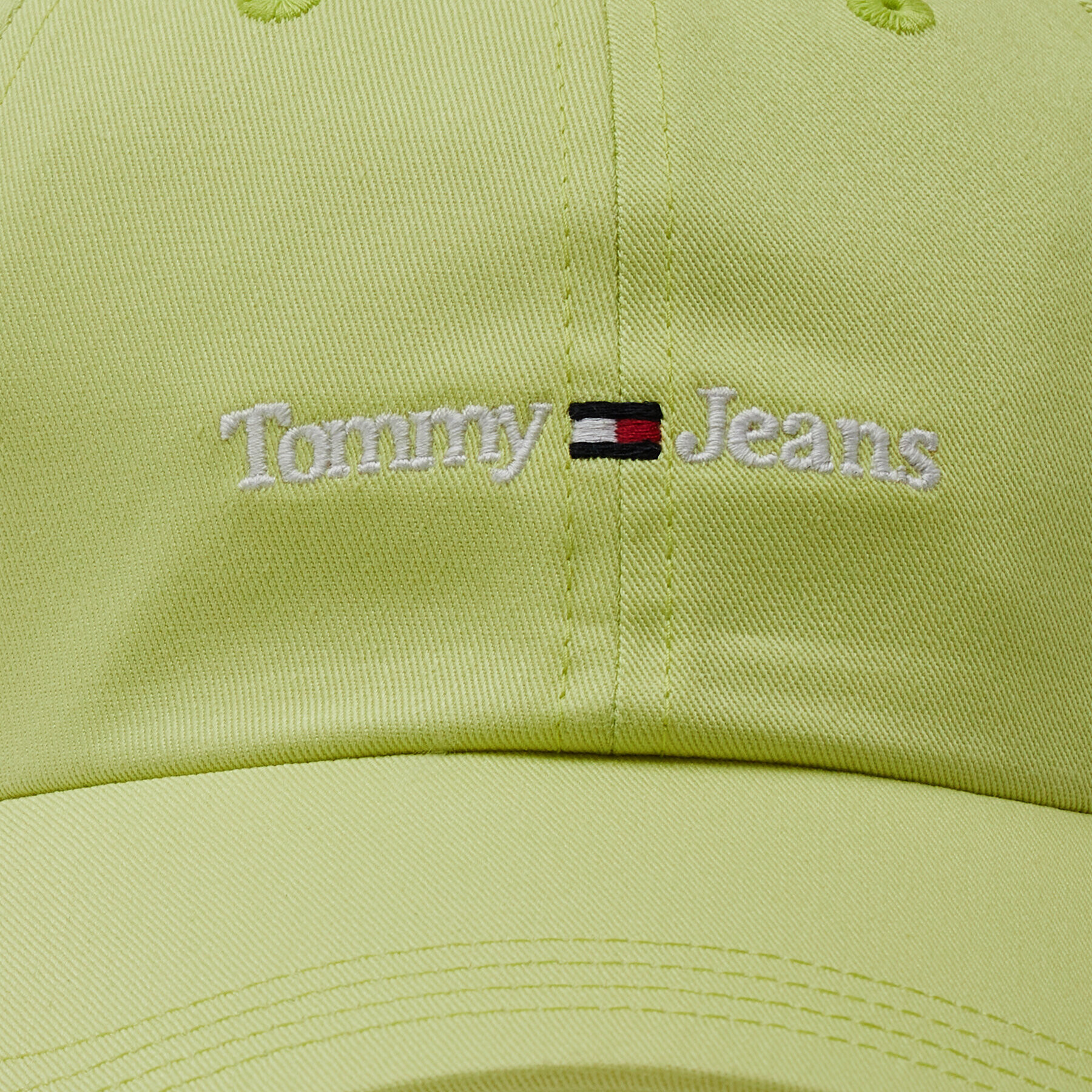 Tommy Jeans Шапка с козирка AM0AM09575 Зелен - Pepit.bg