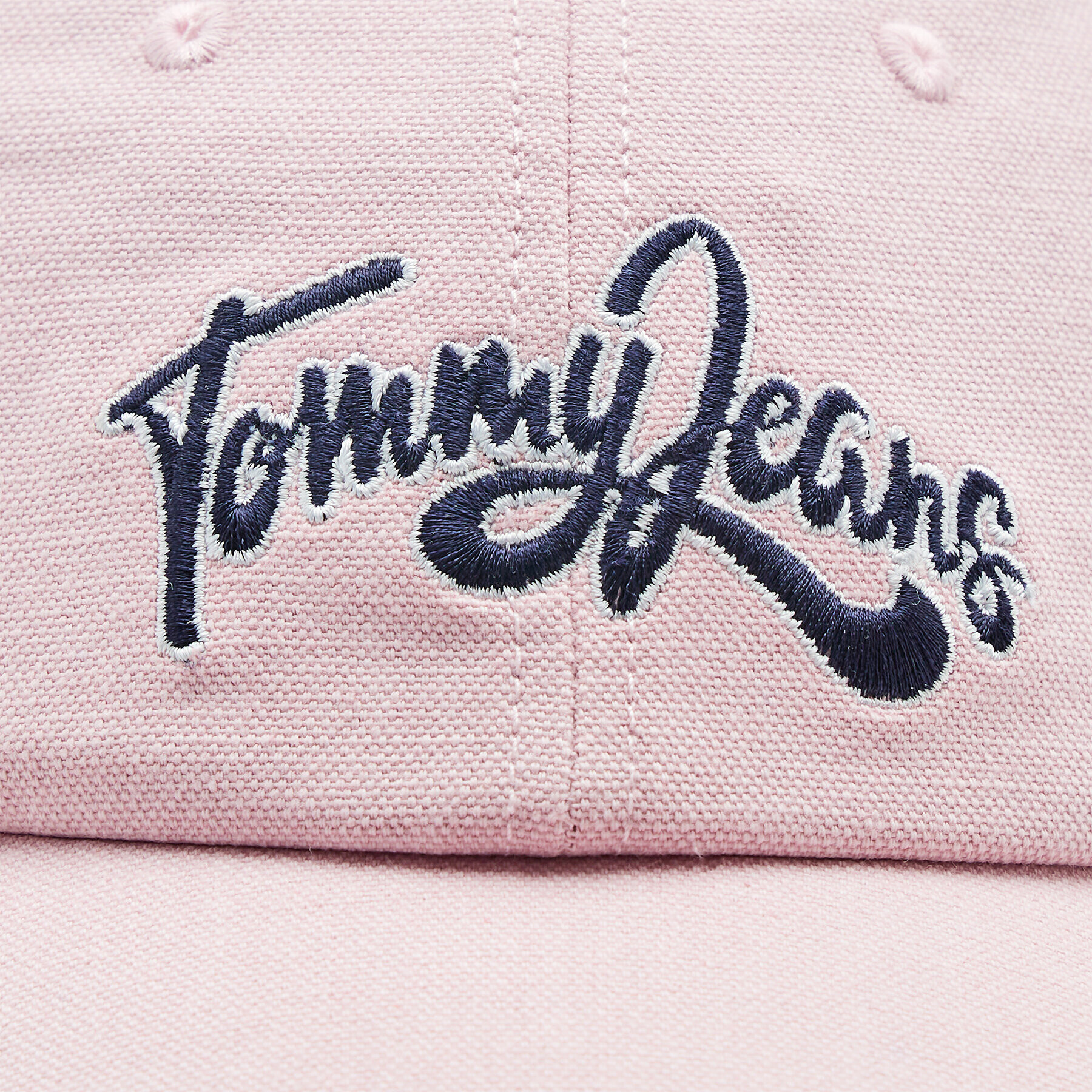 Tommy Jeans Шапка с козирка Canvas Summer AW0AW14606 Розов - Pepit.bg