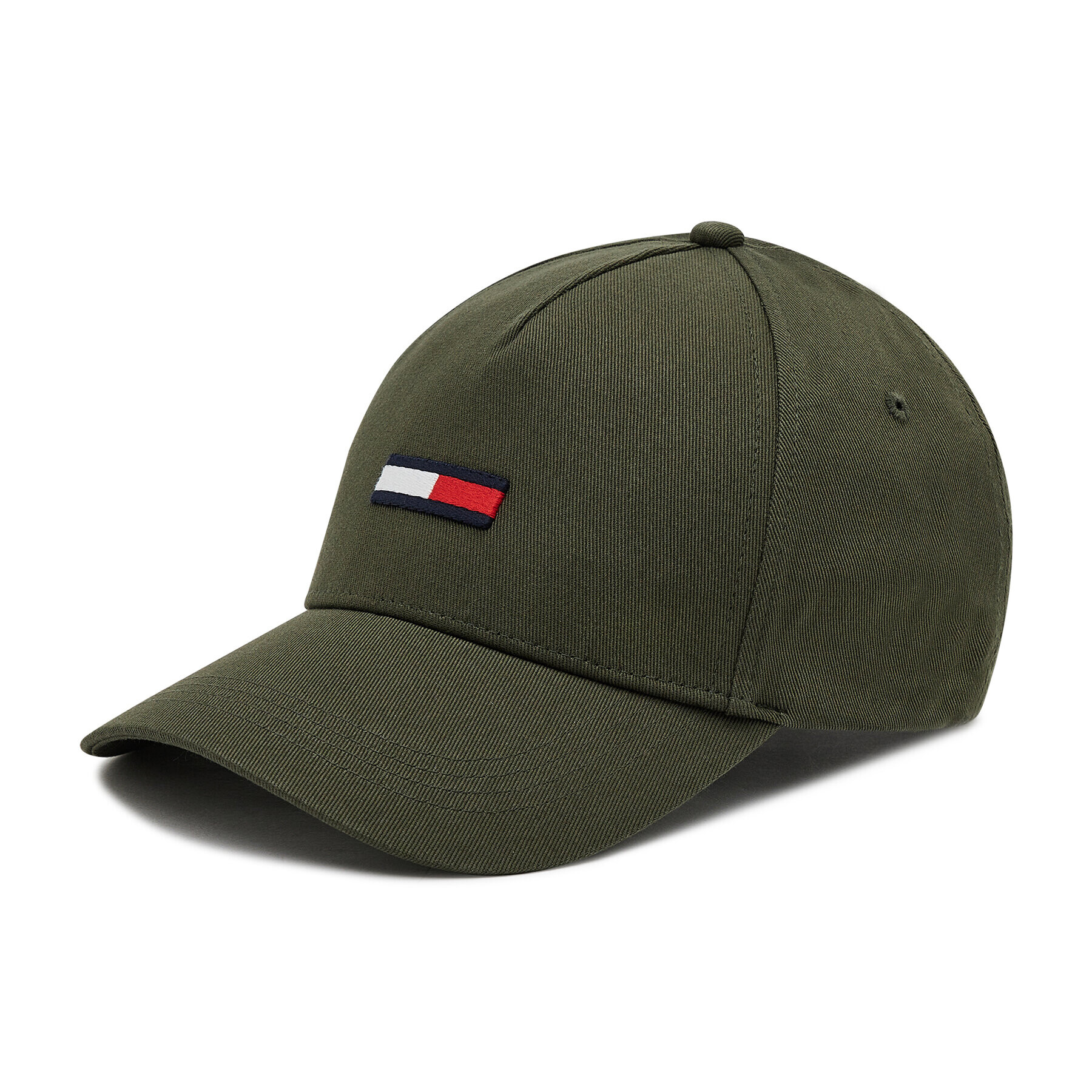 Tommy Jeans Шапка с козирка Flag Cap AM0AM07524 Зелен - Pepit.bg