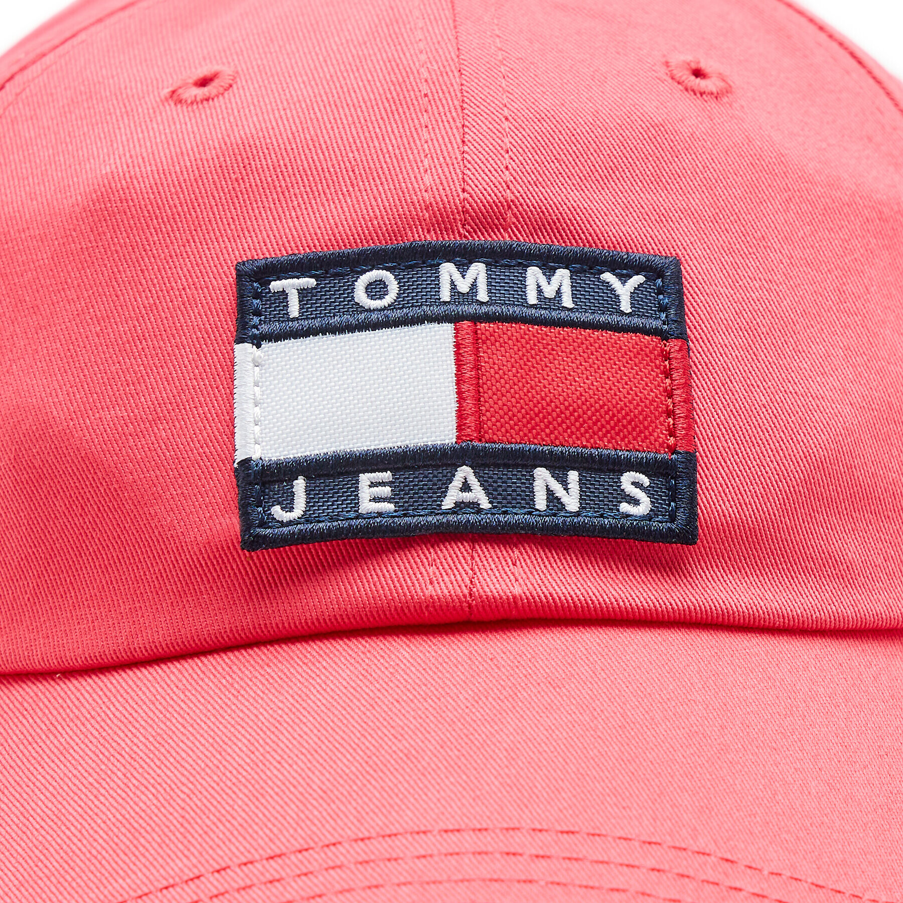 Tommy Jeans Шапка с козирка Heritage AW0AW14601 Розов - Pepit.bg