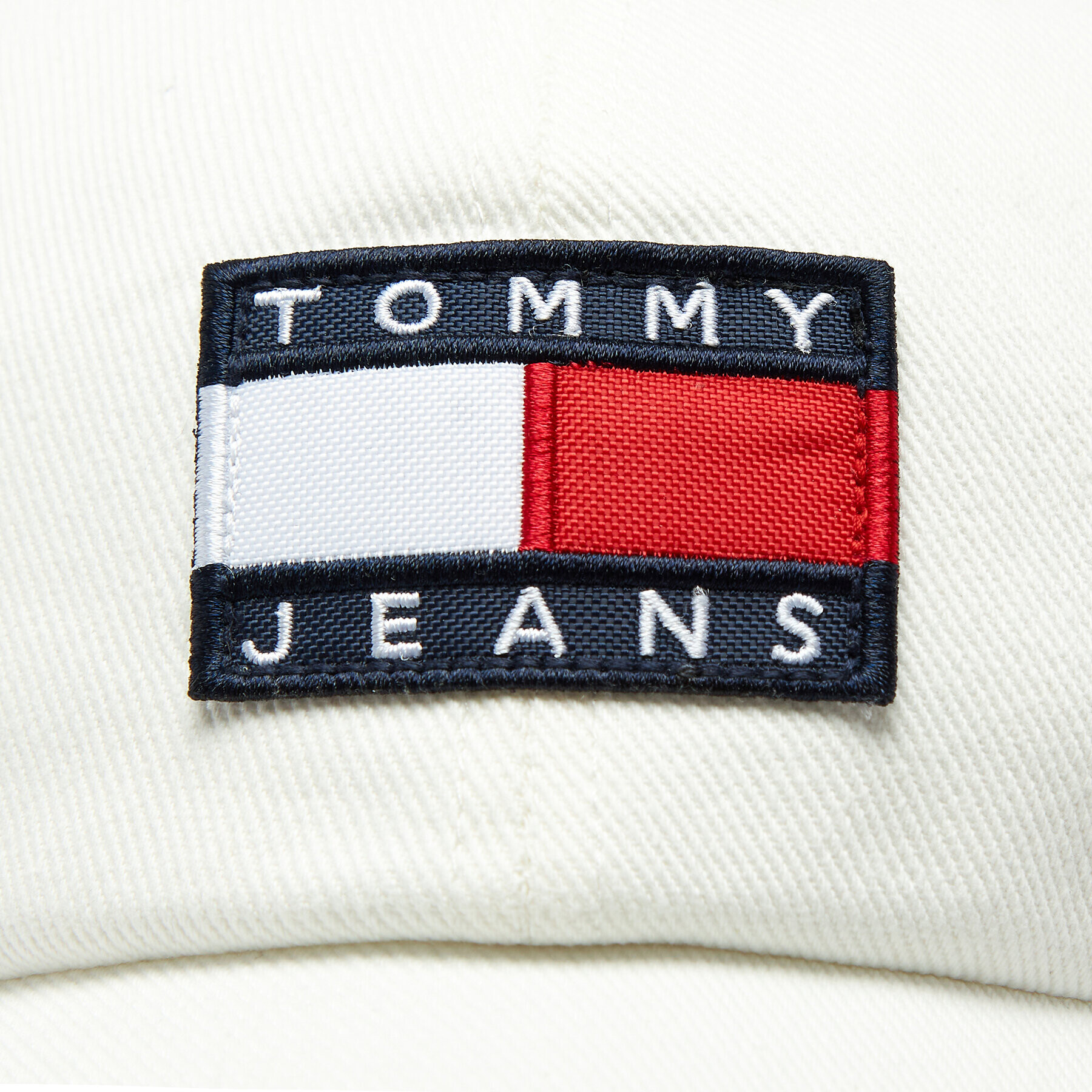 Tommy Jeans Шапка с козирка Heritage AW0AW14992 Бял - Pepit.bg