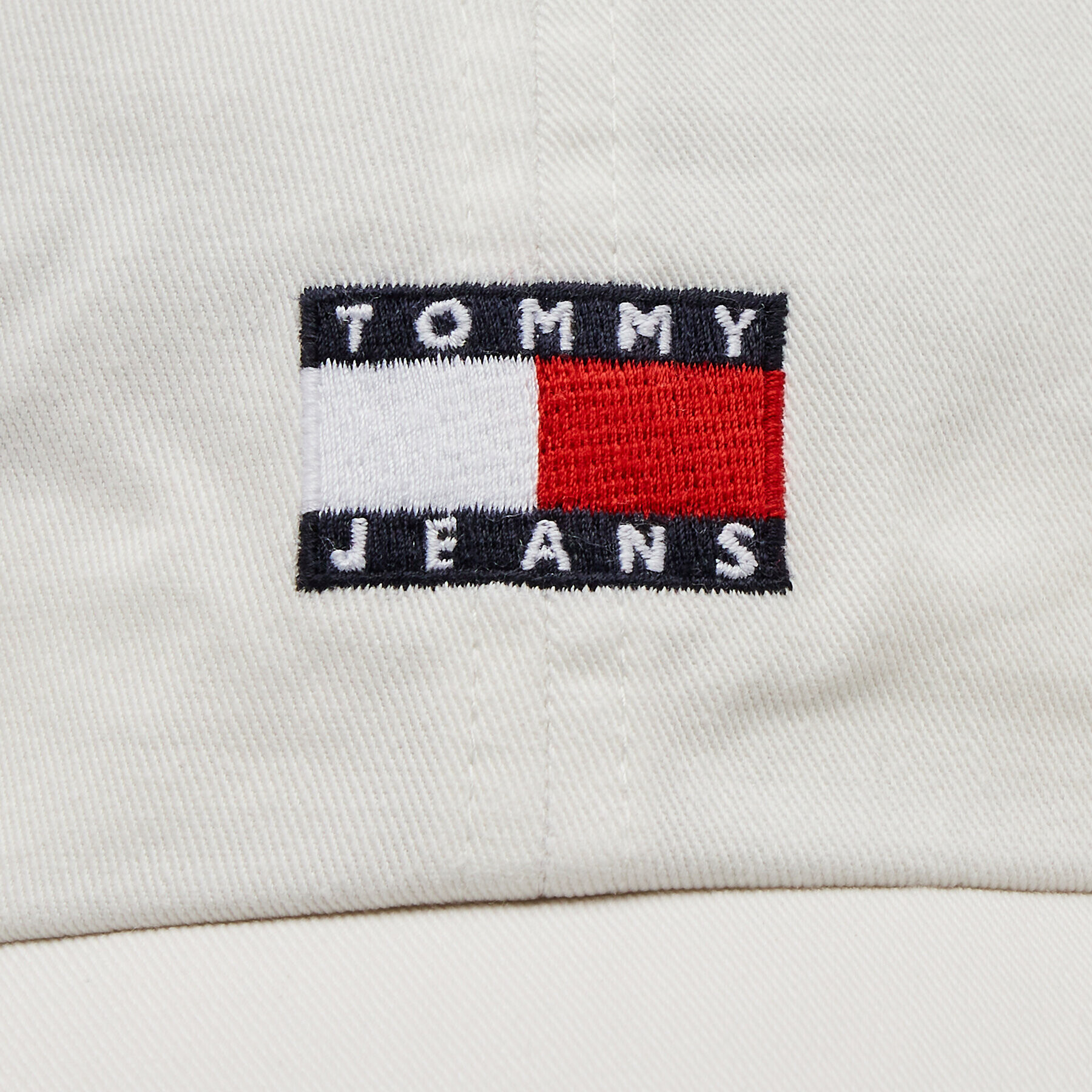 Tommy Jeans Шапка с козирка Heritage AW0AW15848 Бял - Pepit.bg