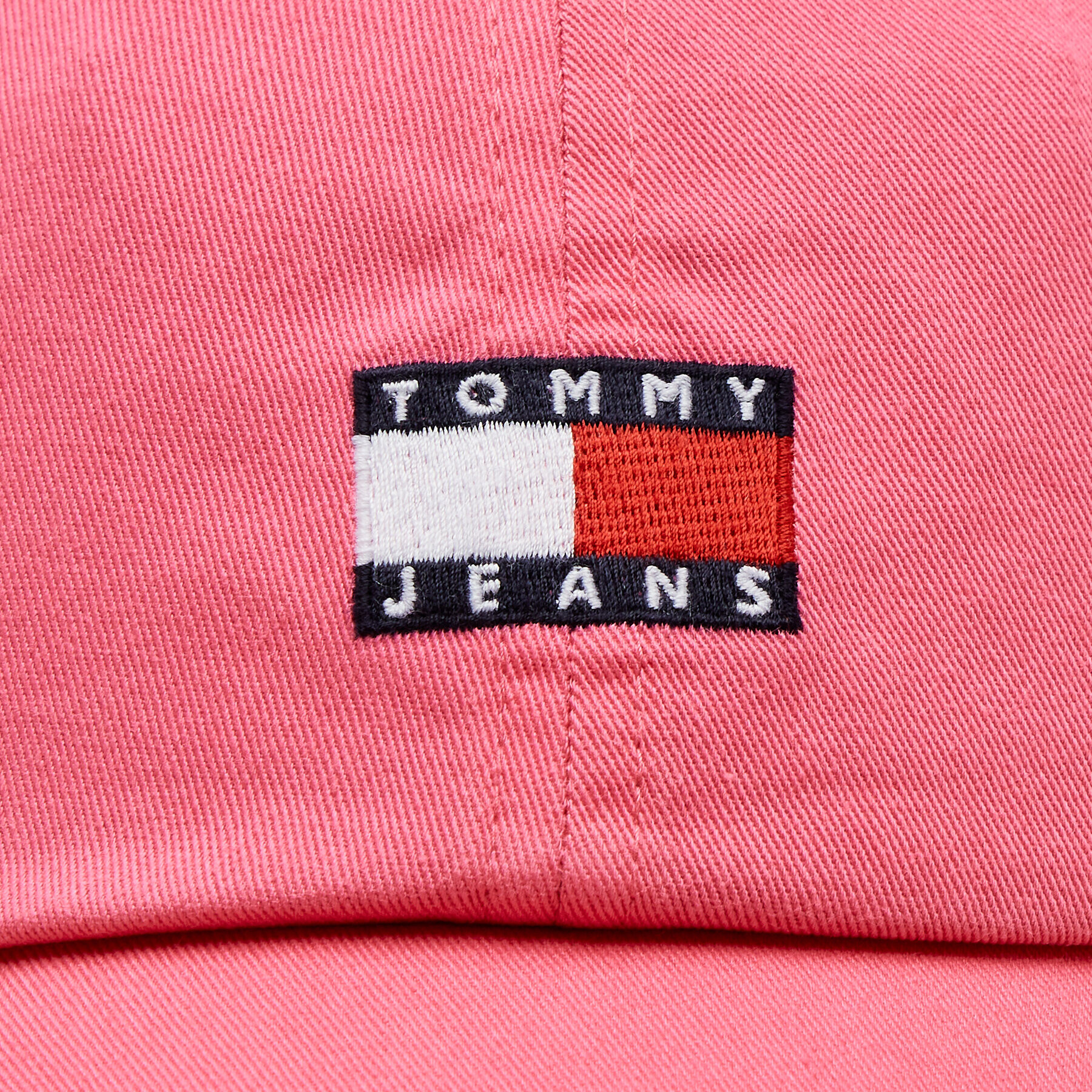 Tommy Jeans Шапка с козирка Heritage AW0AW15848 Розов - Pepit.bg