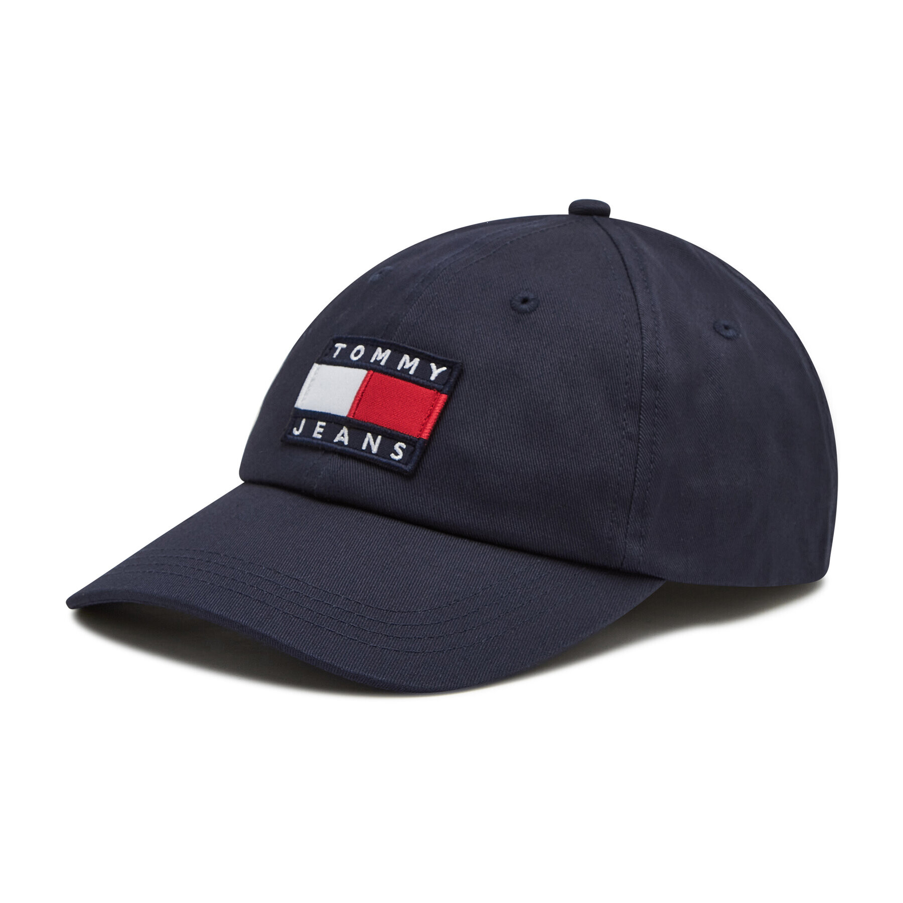 Tommy Jeans Шапка с козирка Heritage Cap AM0AM07168 Тъмносин - Pepit.bg