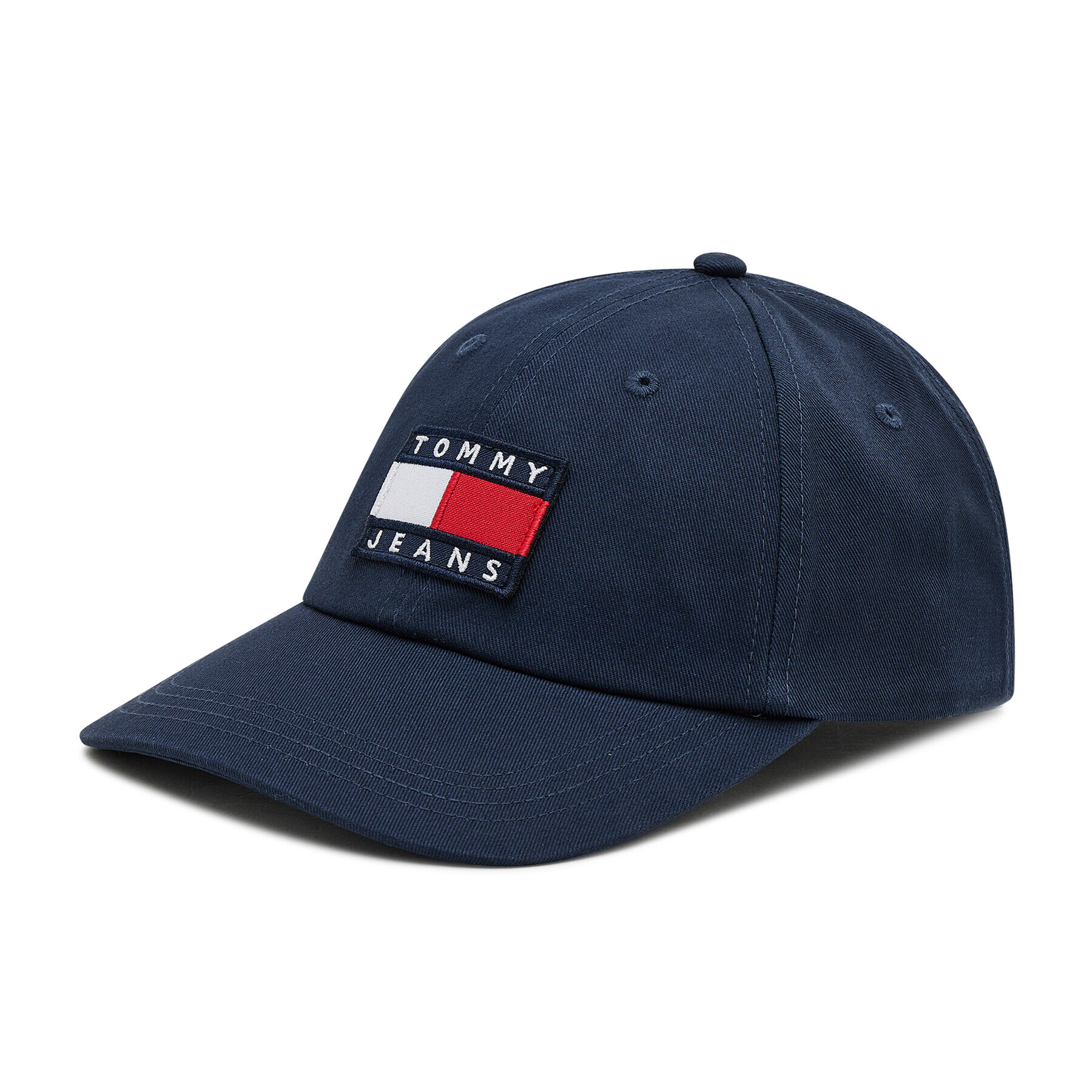 Tommy Jeans Шапка с козирка Heritage Cap AW0AW10185 Тъмносин - Pepit.bg