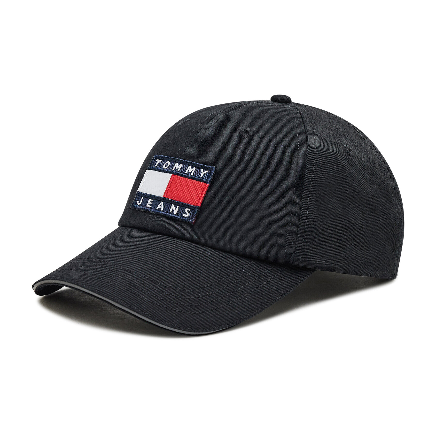 Tommy Jeans Шапка с козирка Heritage Cap Seasonal AM0AM08252 Черен - Pepit.bg