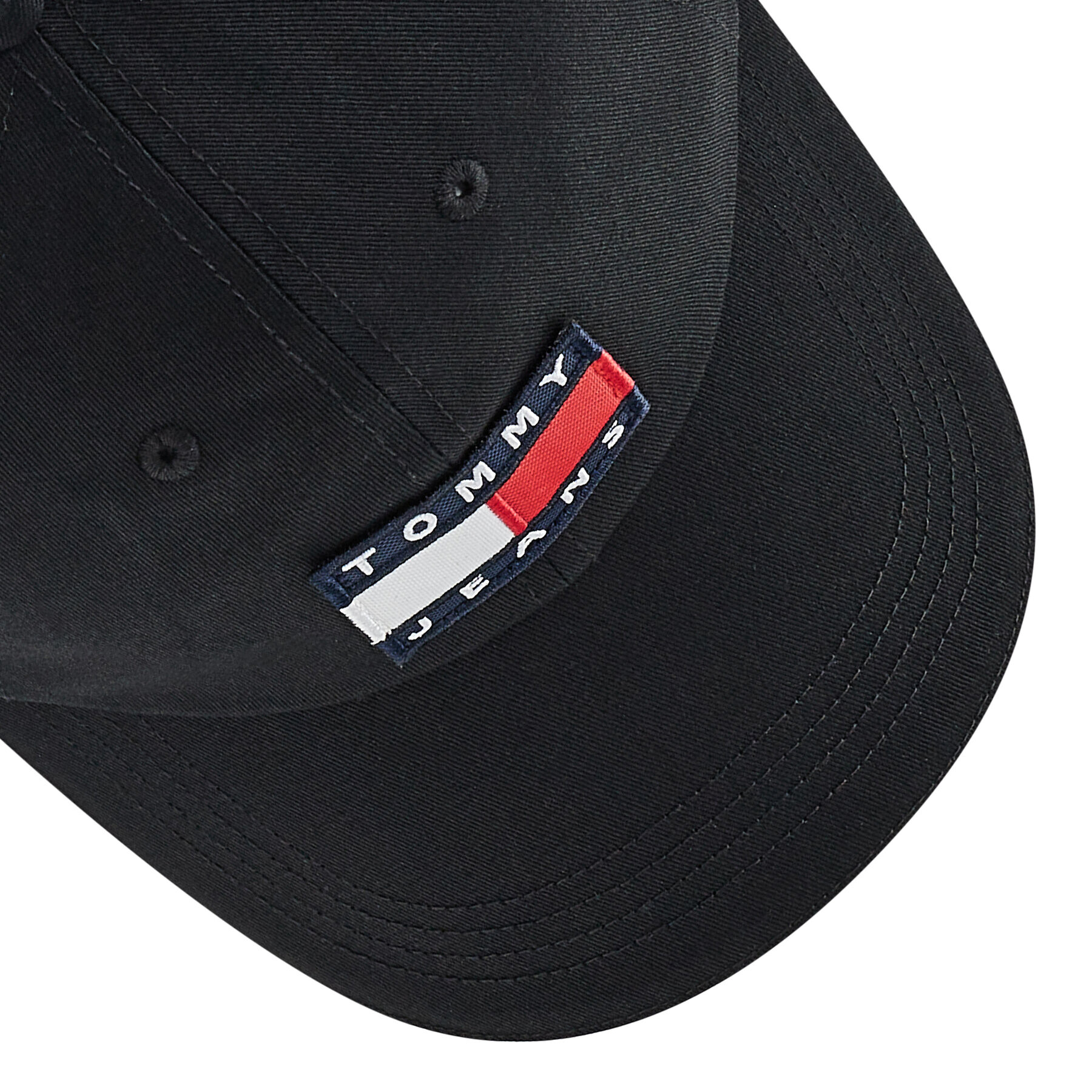 Tommy Jeans Шапка с козирка Heritage Cap Seasonal AM0AM08252 Черен - Pepit.bg