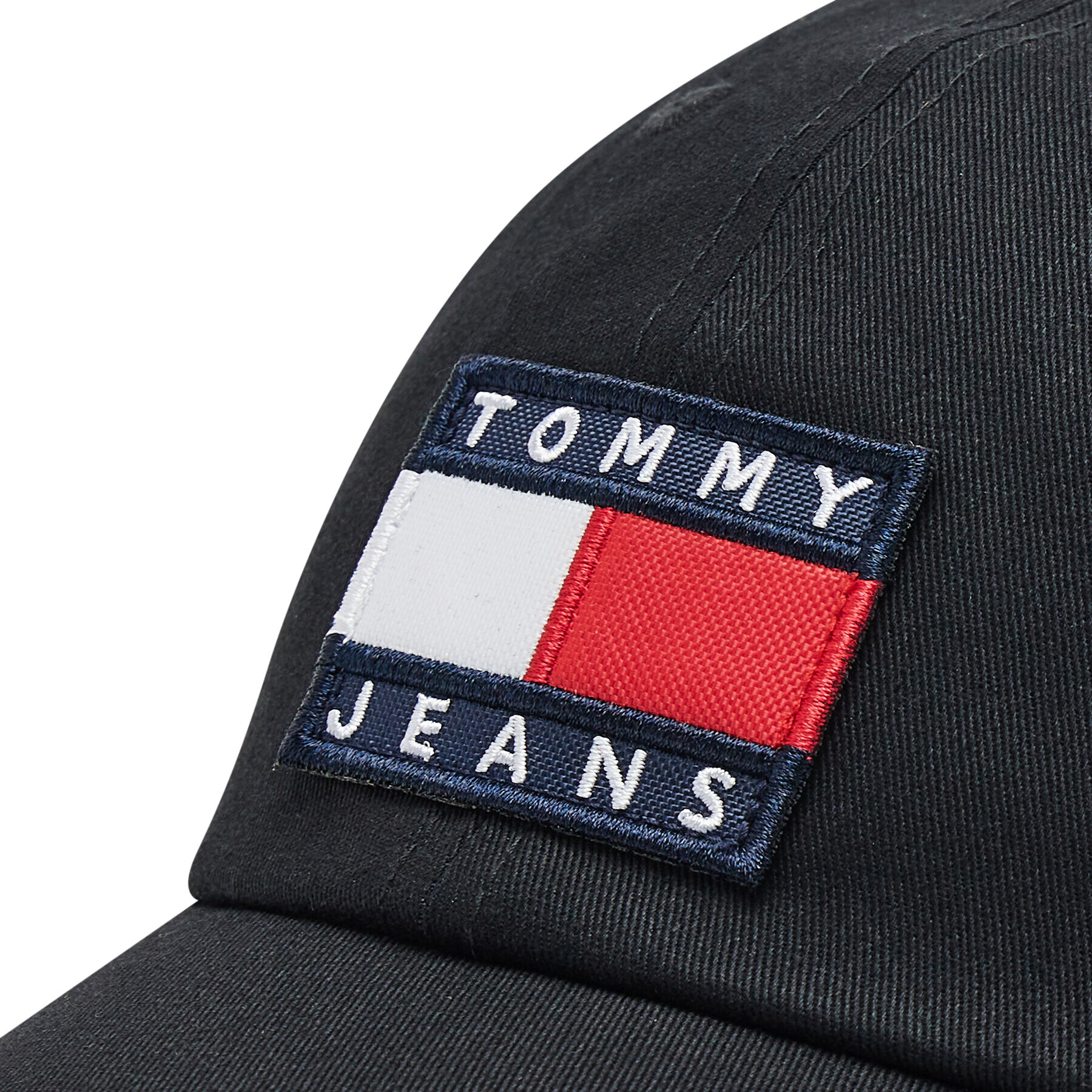 Tommy Jeans Шапка с козирка Heritage Cap Seasonal AM0AM08252 Черен - Pepit.bg