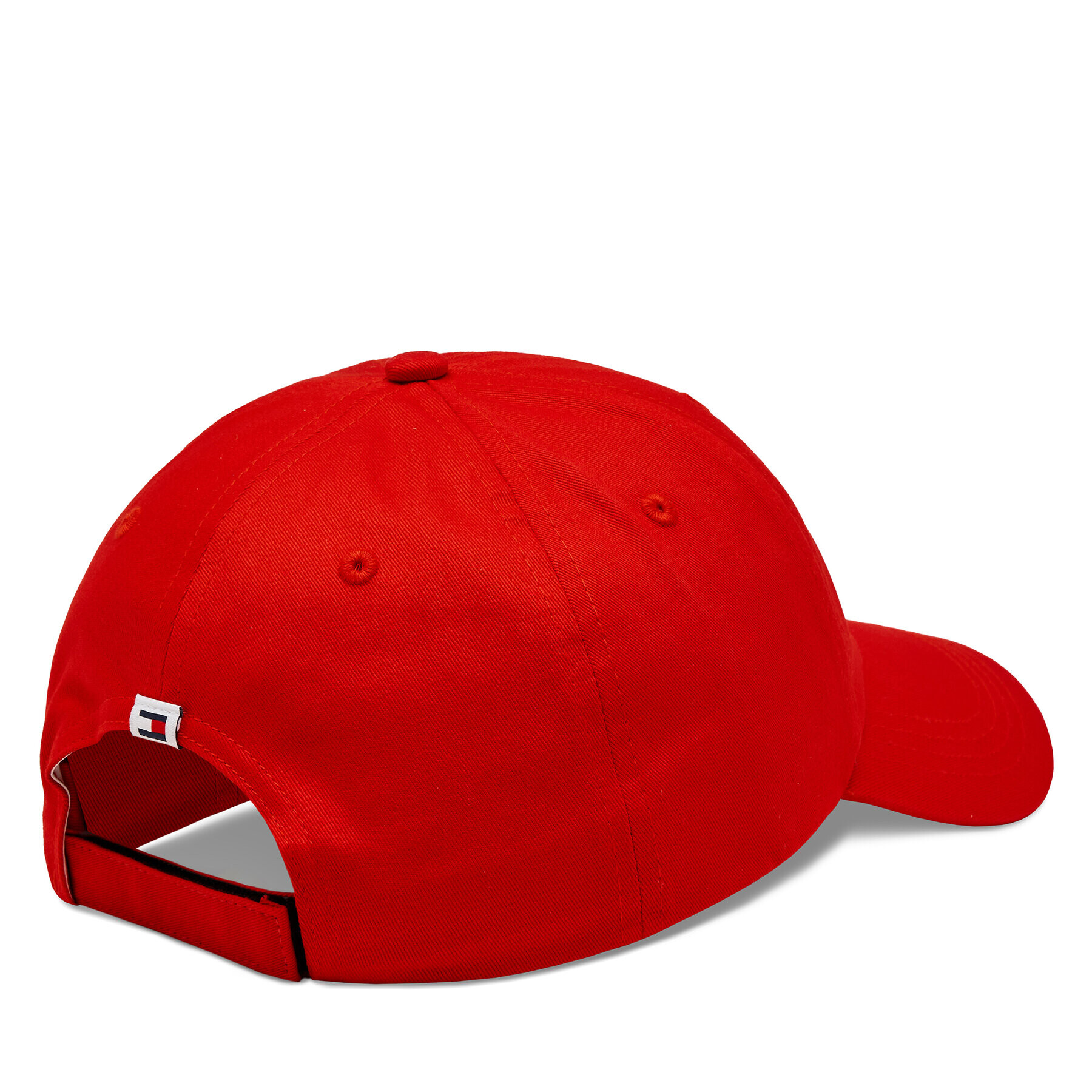 Tommy Jeans Шапка с козирка Linear Logo AM0AM12024 Червен - Pepit.bg