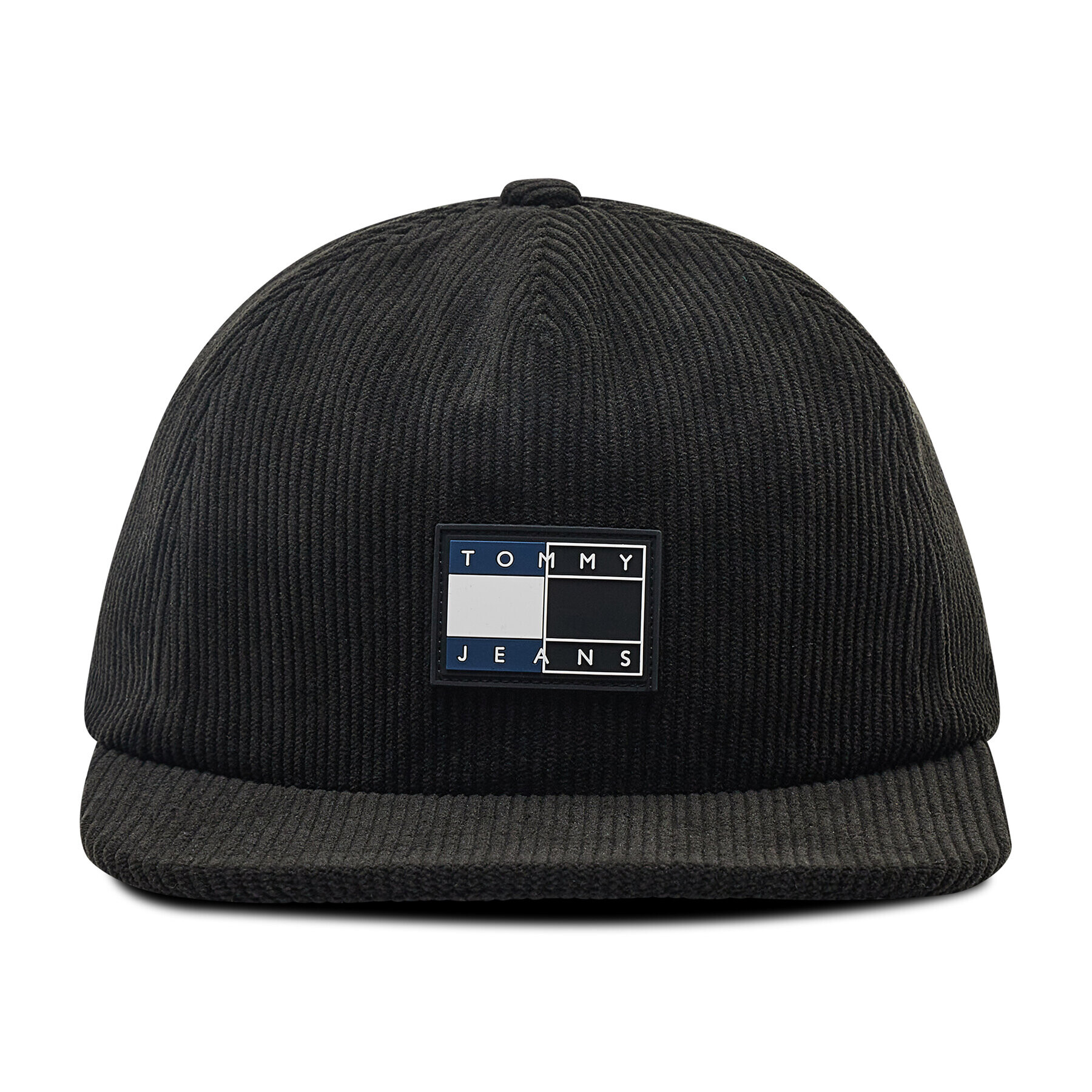 Tommy Jeans Шапка с козирка Split Logo AM0AM10405 Черен - Pepit.bg