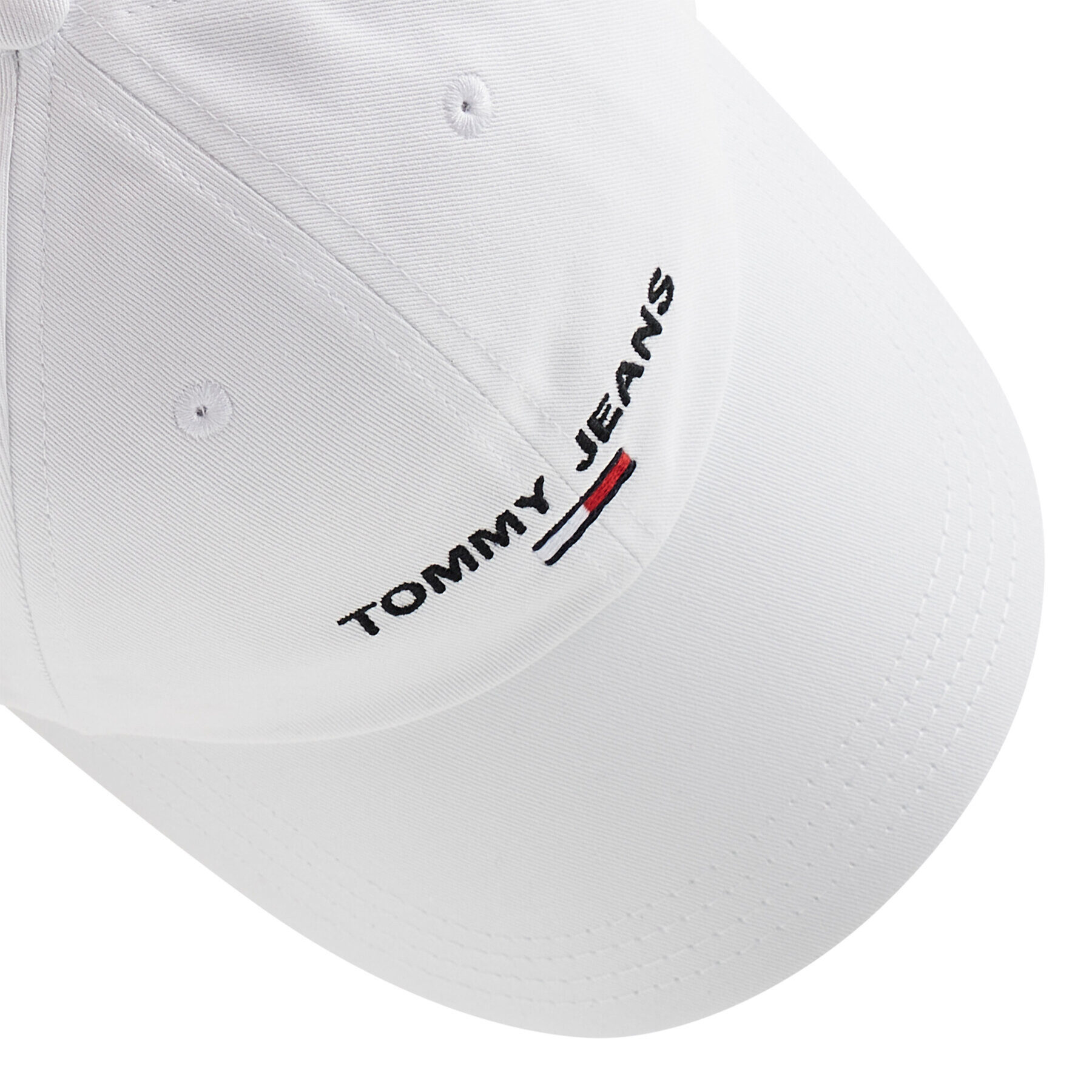 Tommy Jeans Шапка с козирка Sport AM0AM09575 Бял - Pepit.bg