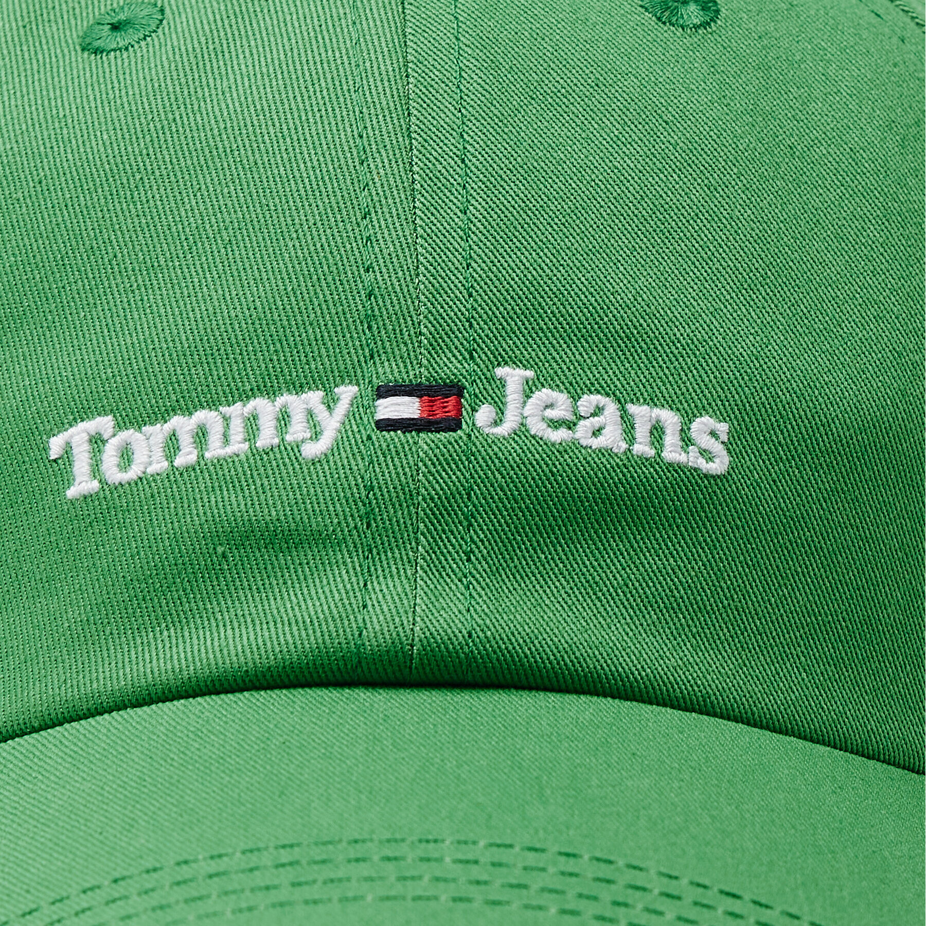 Tommy Jeans Шапка с козирка Sport AM0AM09575 Зелен - Pepit.bg