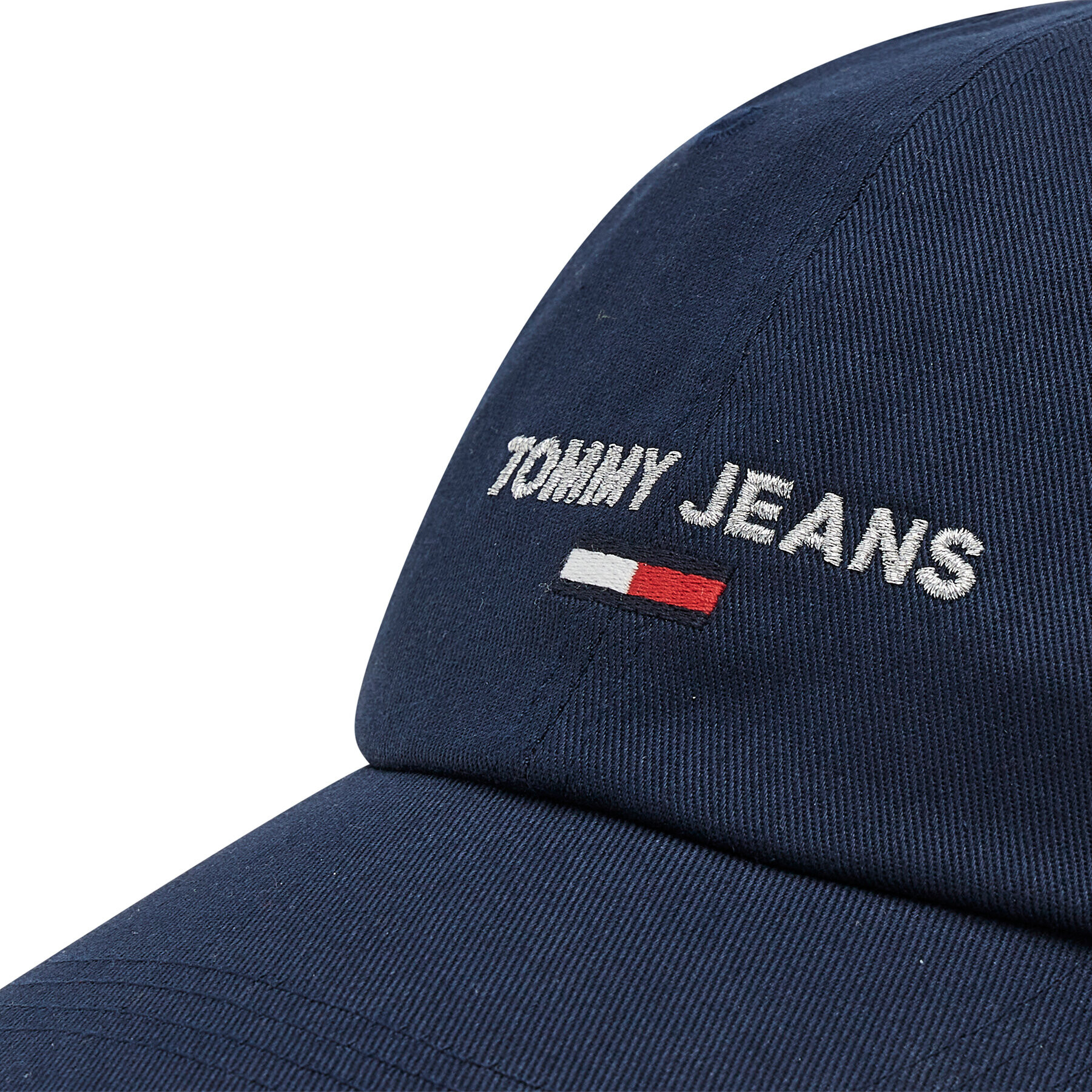 Tommy Jeans Шапка с козирка Sport Cap AW0AW10746 Тъмносин - Pepit.bg