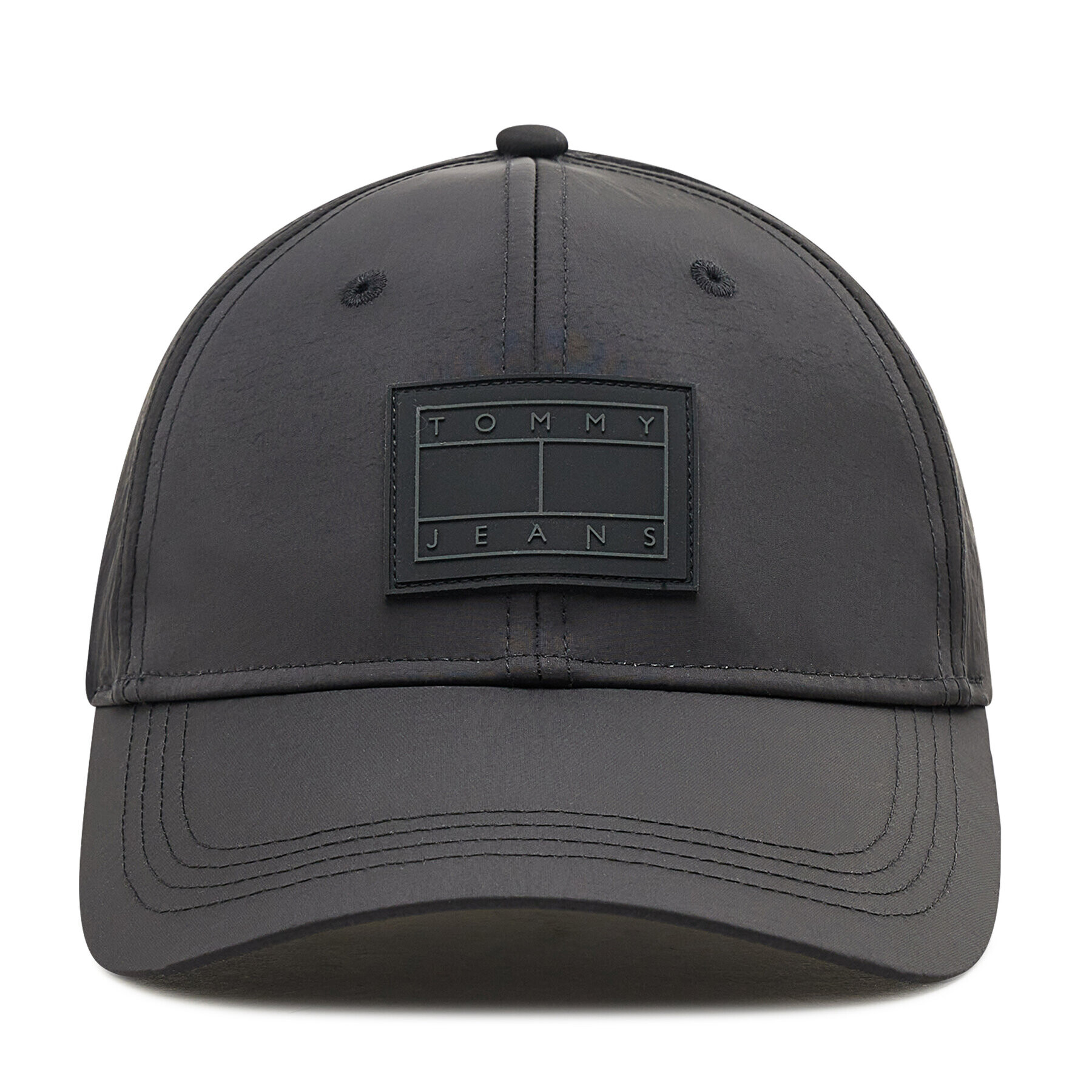 Tommy Jeans Шапка с козирка Spring Cap AW0AW10890 Черен - Pepit.bg