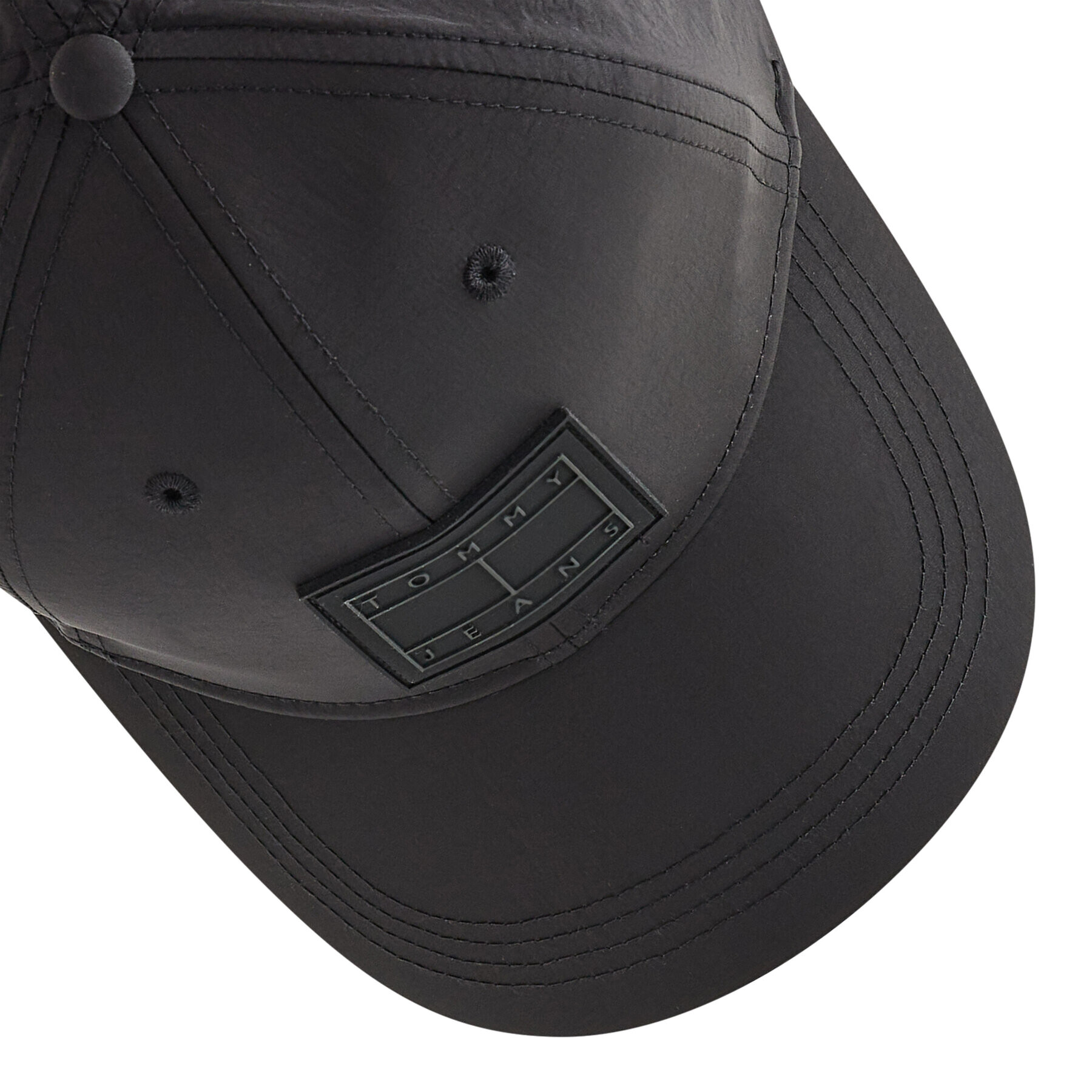 Tommy Jeans Шапка с козирка Spring Cap AW0AW10890 Черен - Pepit.bg