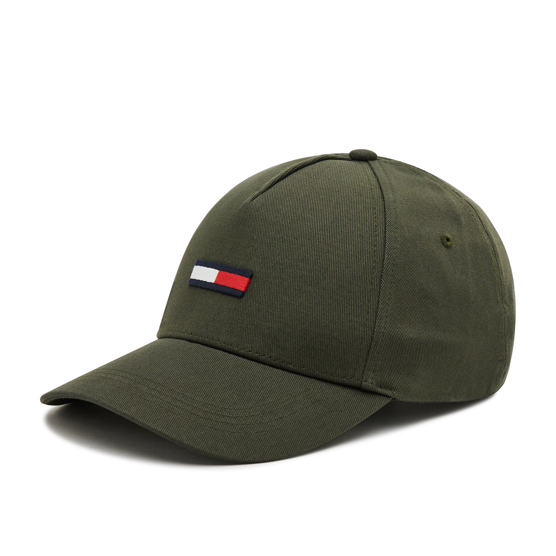 Tommy Jeans Шапка с козирка Tjm Basic Cap AM0AM07939 Зелен - Pepit.bg