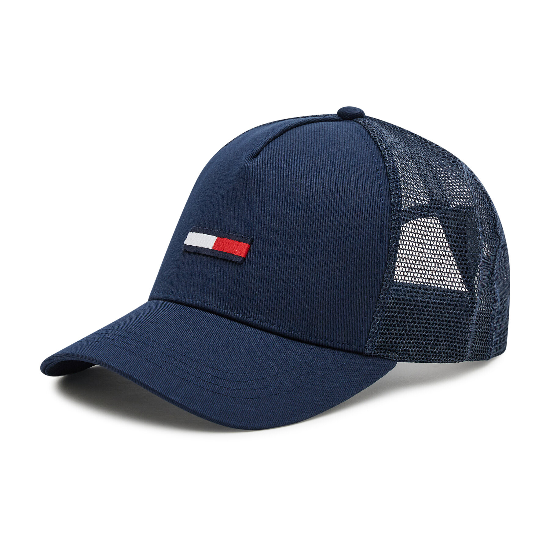 Tommy Jeans Шапка с козирка Tjm Basic Trucker Cap AM0AM07940 Тъмносин - Pepit.bg