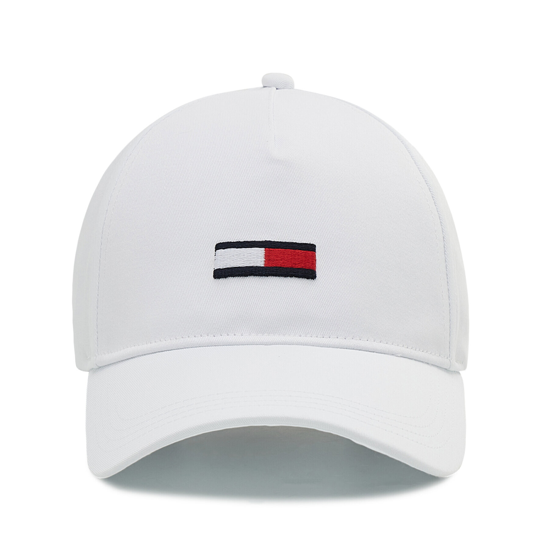 Tommy Jeans Шапка с козирка Tjm Flag Cap AM0AM08496 Бял - Pepit.bg