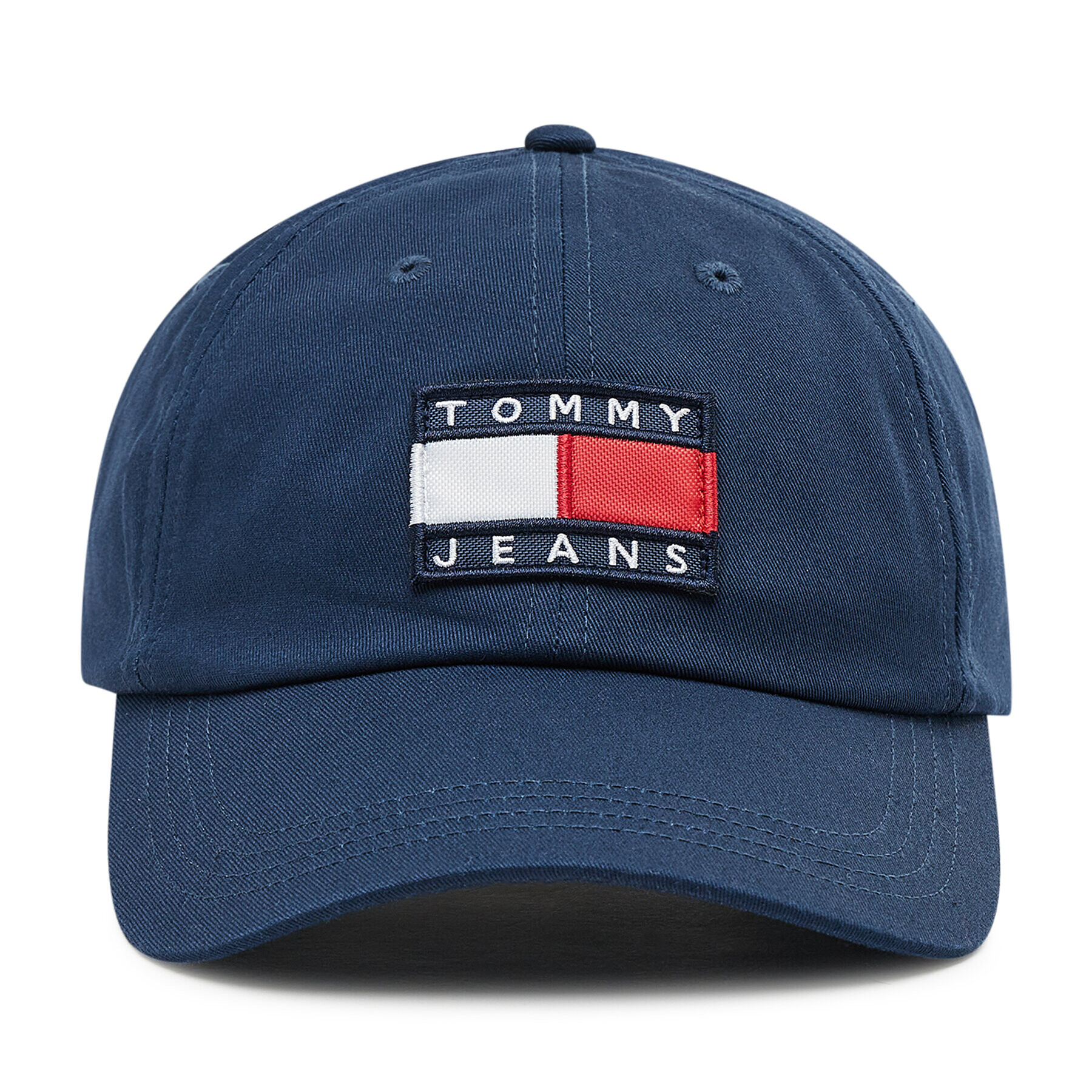 Tommy Jeans Шапка с козирка Tjm Heritage Cap AM0AM08250 Тъмносин - Pepit.bg