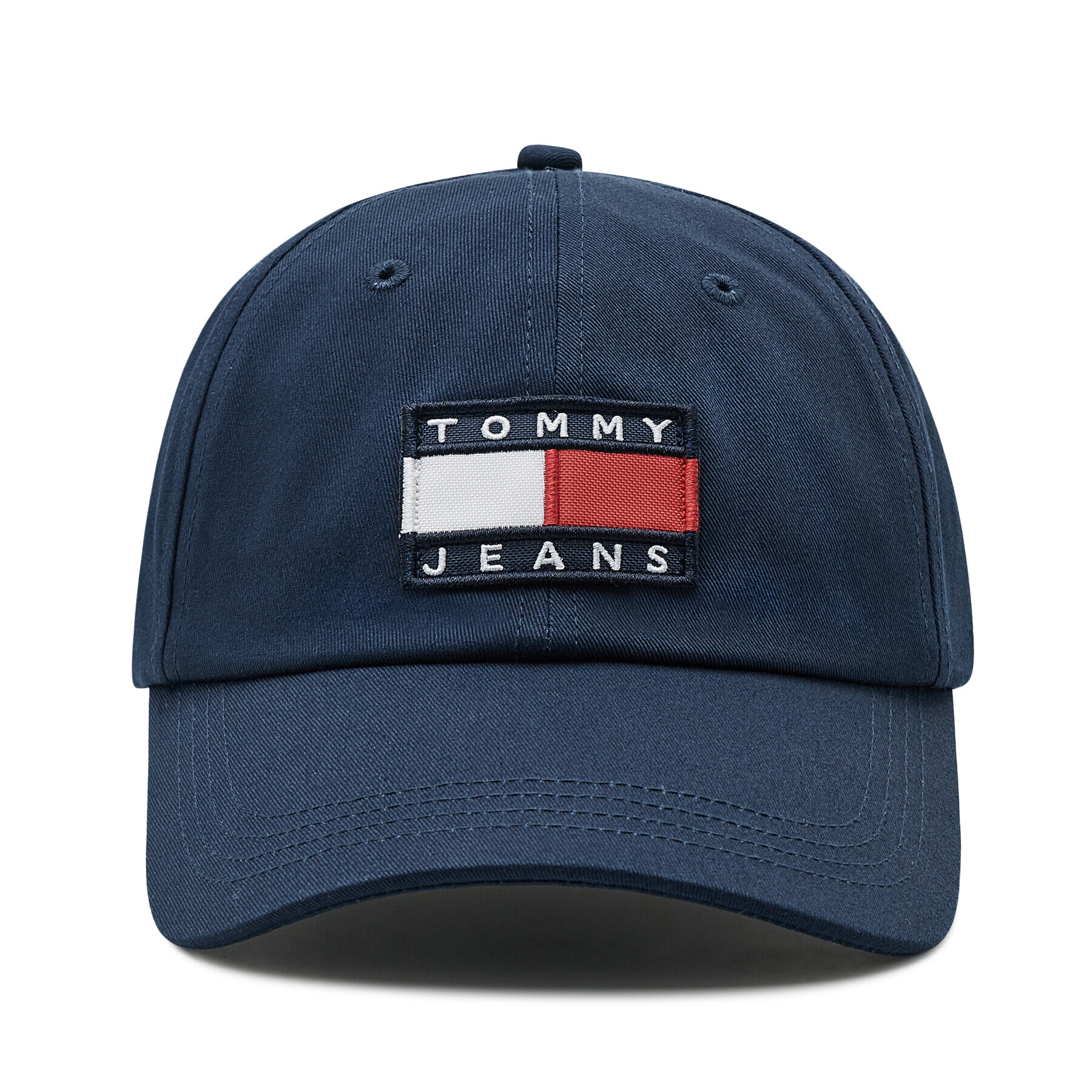 Tommy Jeans Шапка с козирка Tjm Heritage Cap AM0AM08489 Тъмносин - Pepit.bg