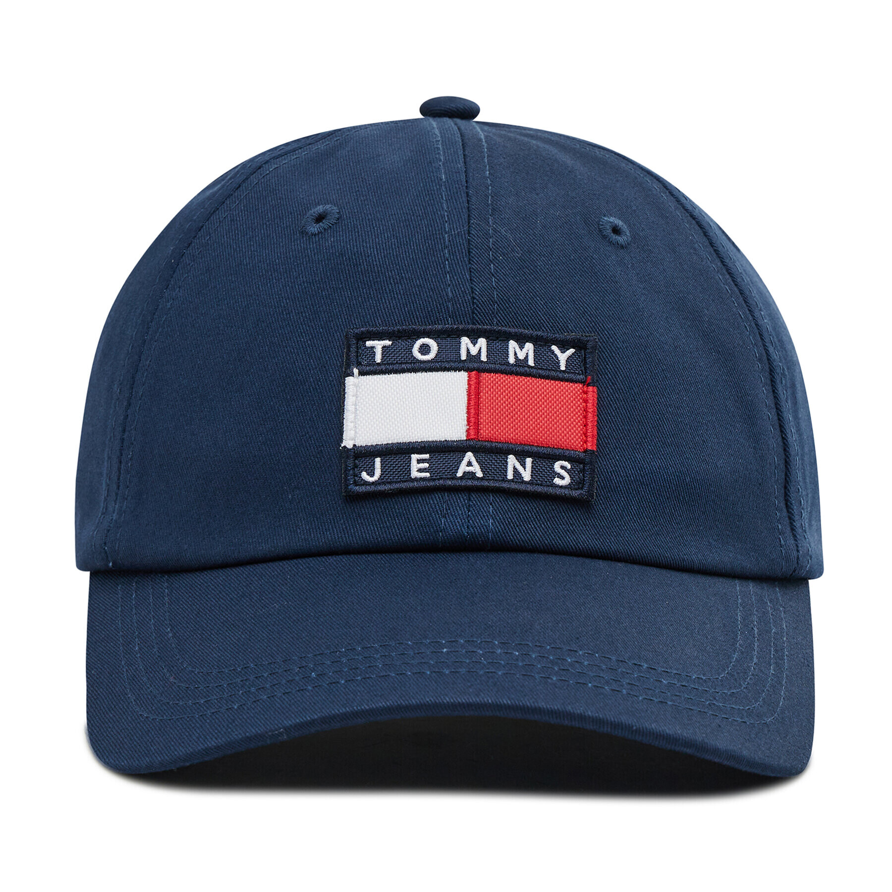 Tommy Jeans Шапка с козирка Tjm Hertage Cap AM0AM07950 Тъмносин - Pepit.bg