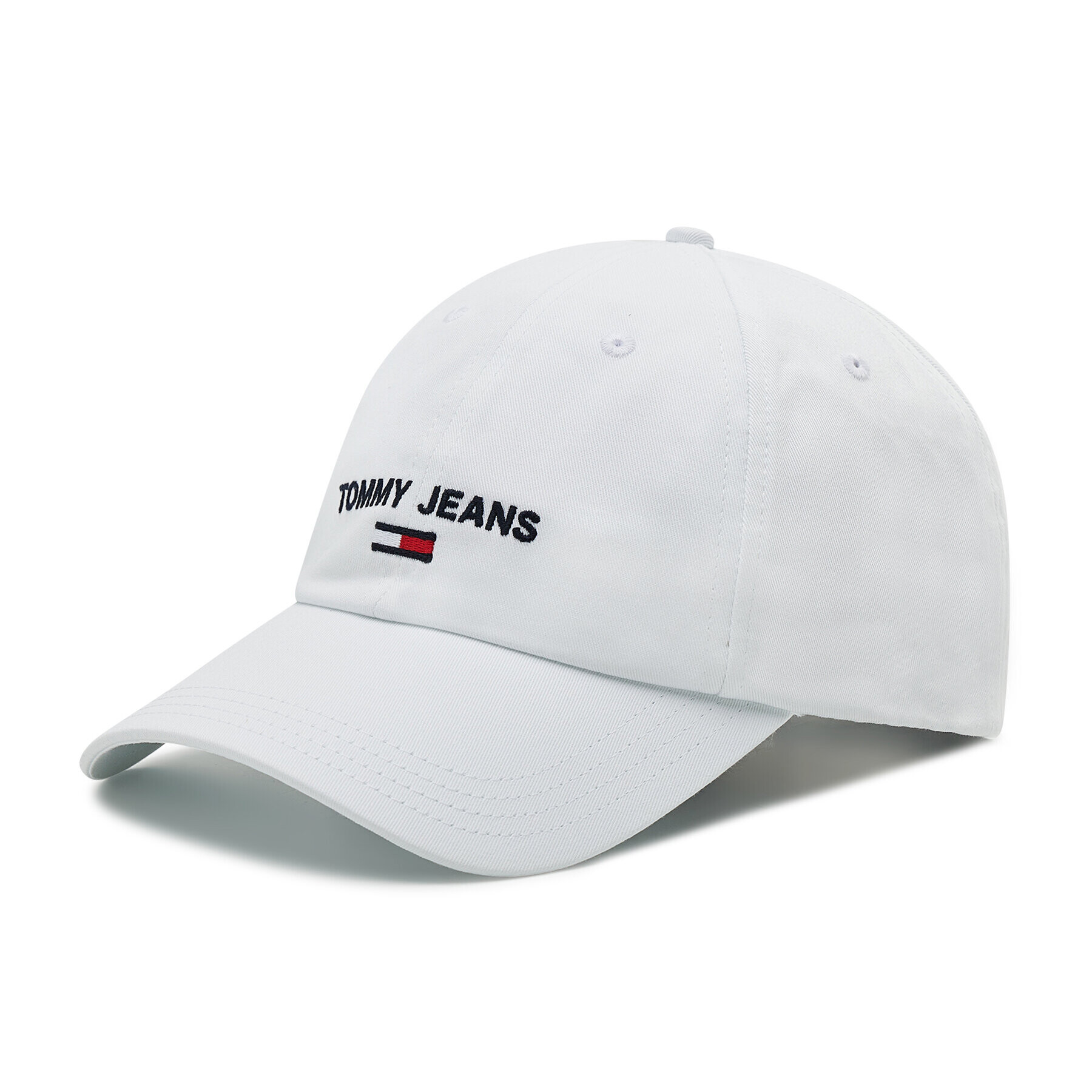 Tommy Jeans Шапка с козирка Tjm Sport Cap AM0AM08492 Бял - Pepit.bg