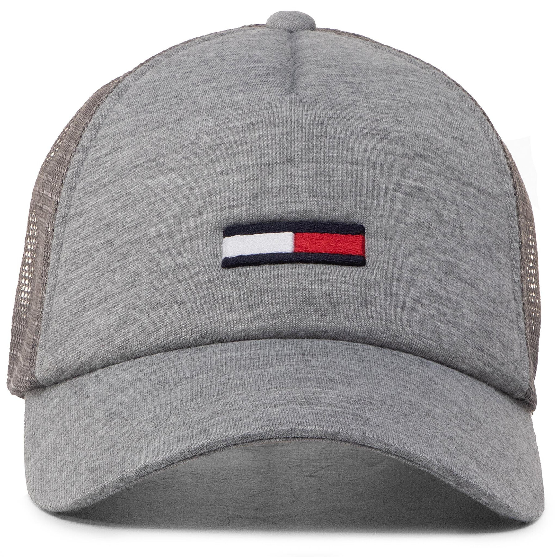 Tommy Jeans Шапка с козирка Tjm Trucker Cap Jersey AM0AM06083 Сив - Pepit.bg