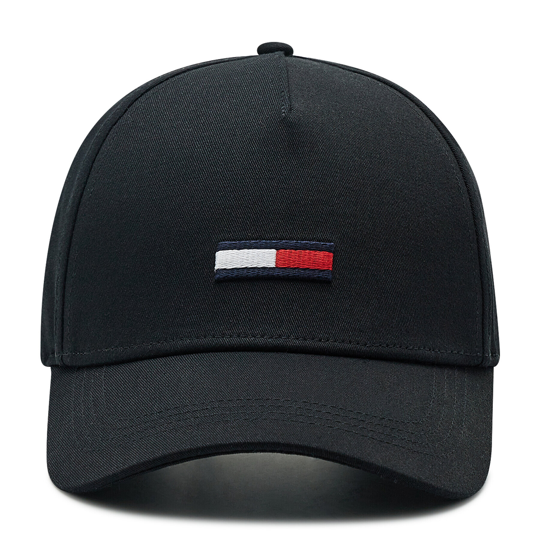 Tommy Jeans Шапка с козирка Tju Flag Cap AU0AU00843 Черен - Pepit.bg