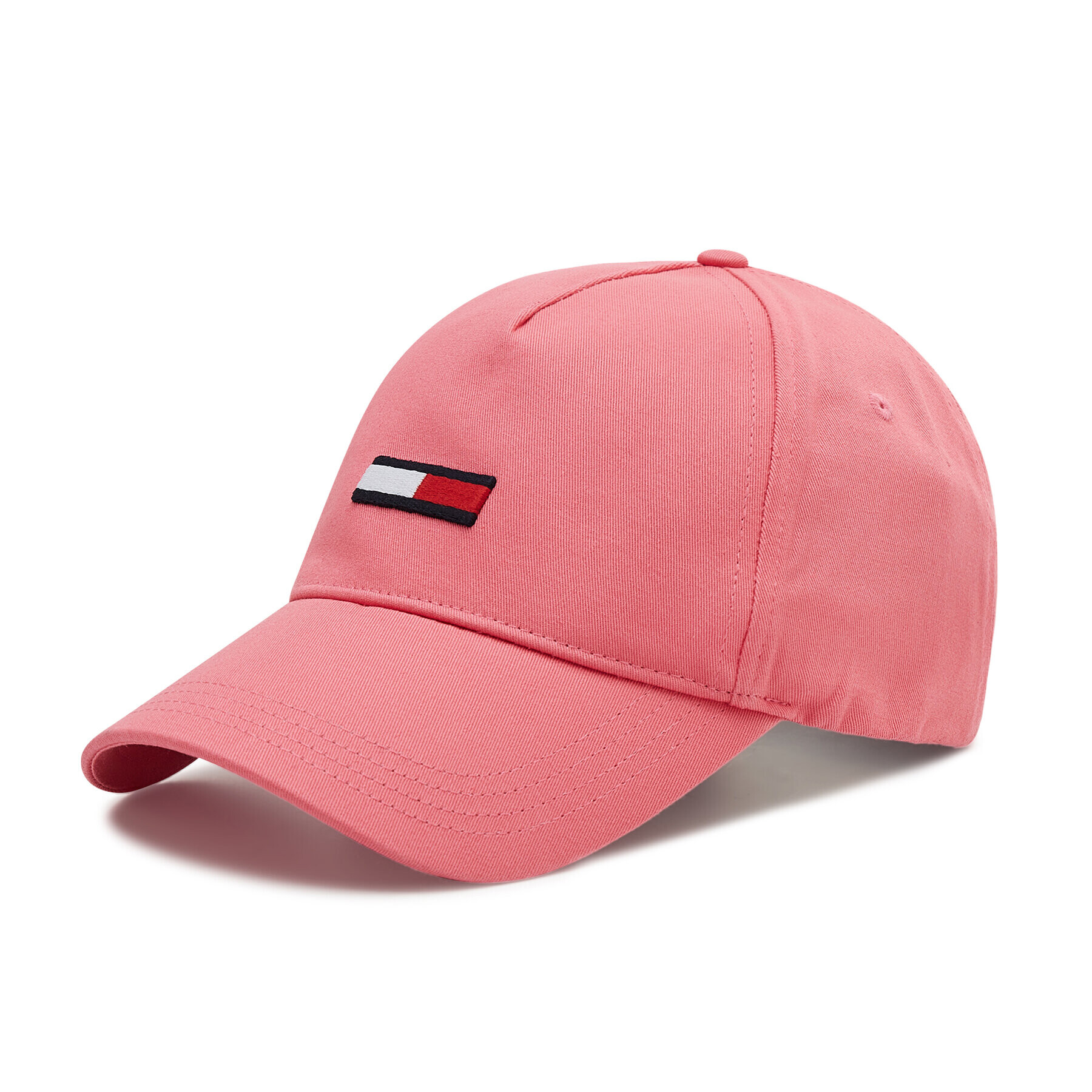 Tommy Jeans Шапка с козирка Tjw Flag Cap AW0AW11658 Розов - Pepit.bg