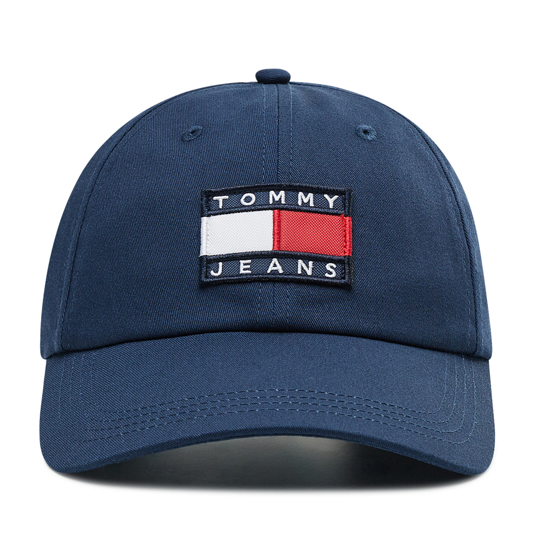 Tommy Jeans Шапка с козирка Tjw Heritage Summer Cap AW0AW1166 Тъмносин - Pepit.bg