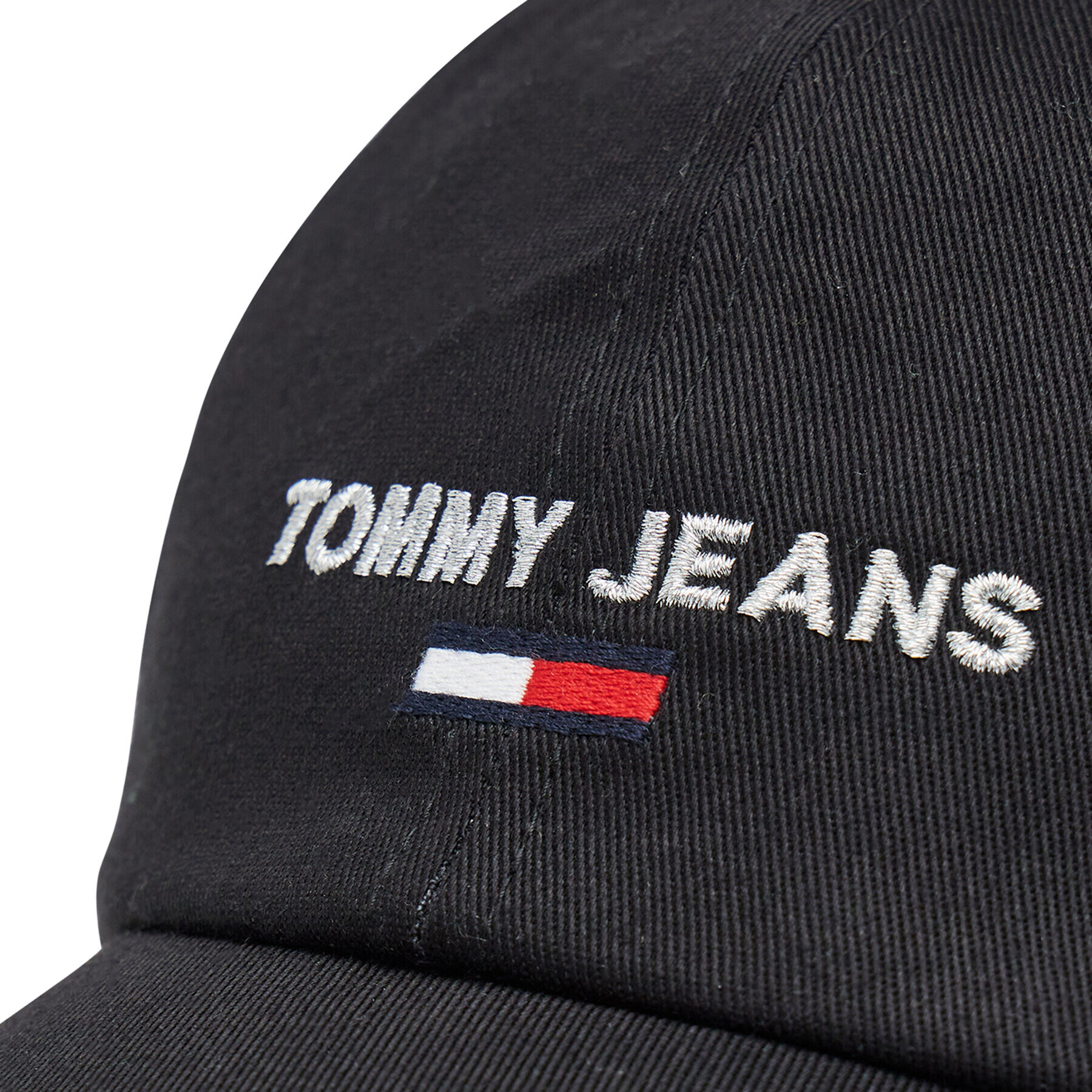 Tommy Jeans Шапка с козирка Tjw Sport Cap AW0AW10746 Черен - Pepit.bg