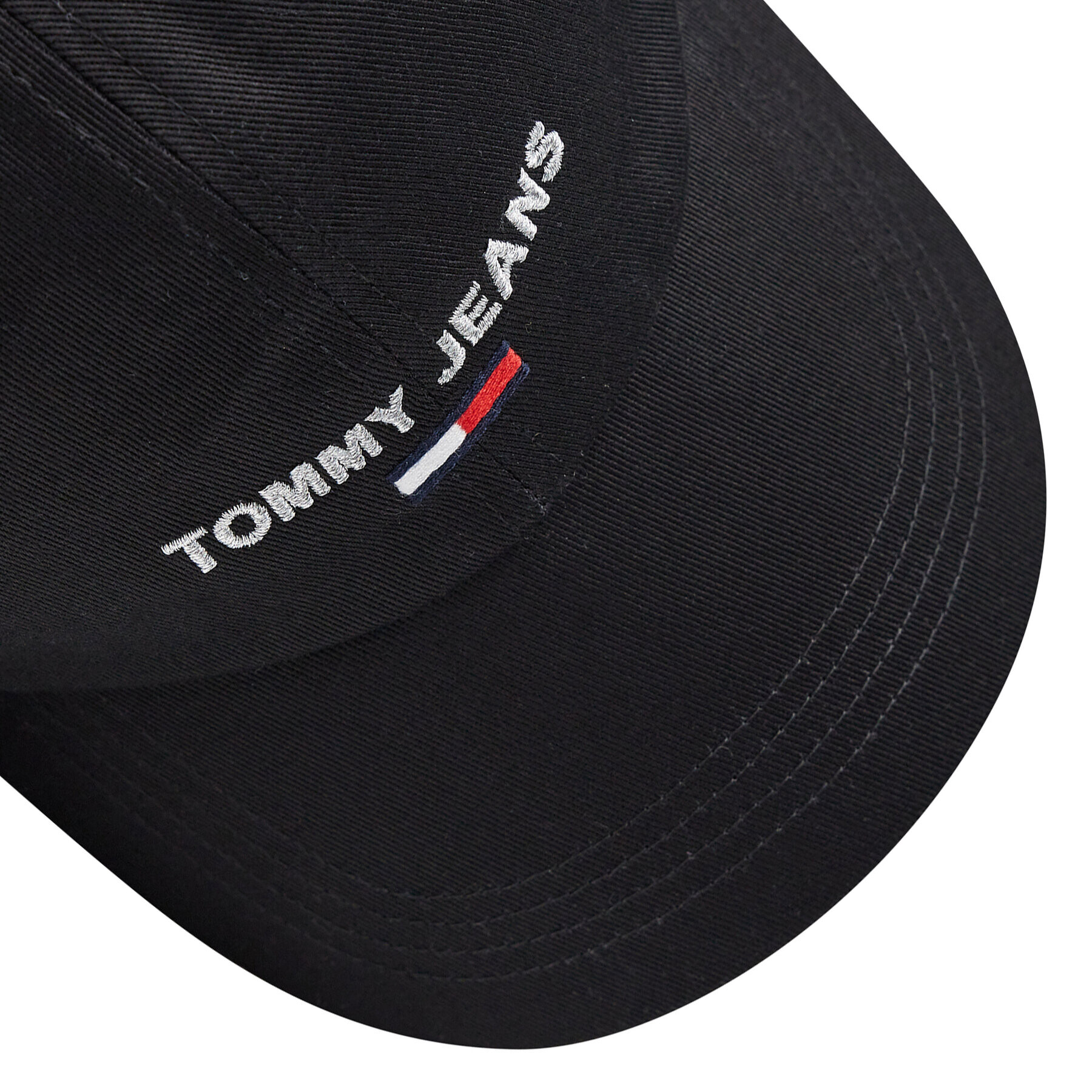 Tommy Jeans Шапка с козирка Tjw Sport Cap AW0AW10746 Черен - Pepit.bg