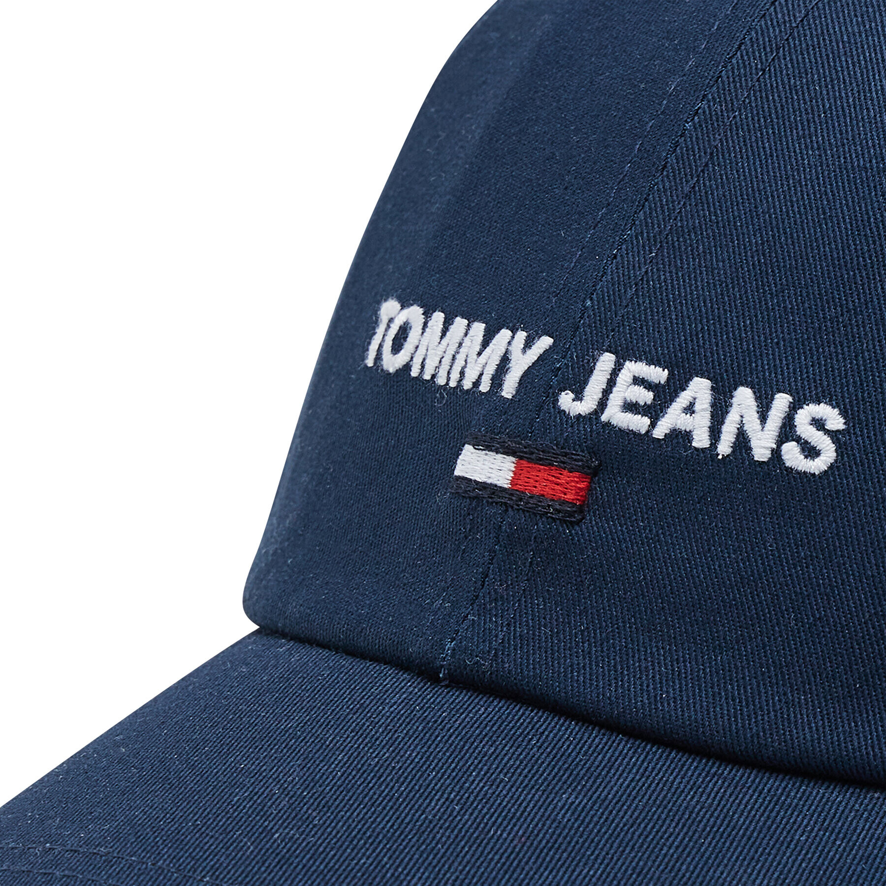 Tommy Jeans Шапка с козирка Tjw Sport Cap AW0AW11660 Тъмносин - Pepit.bg