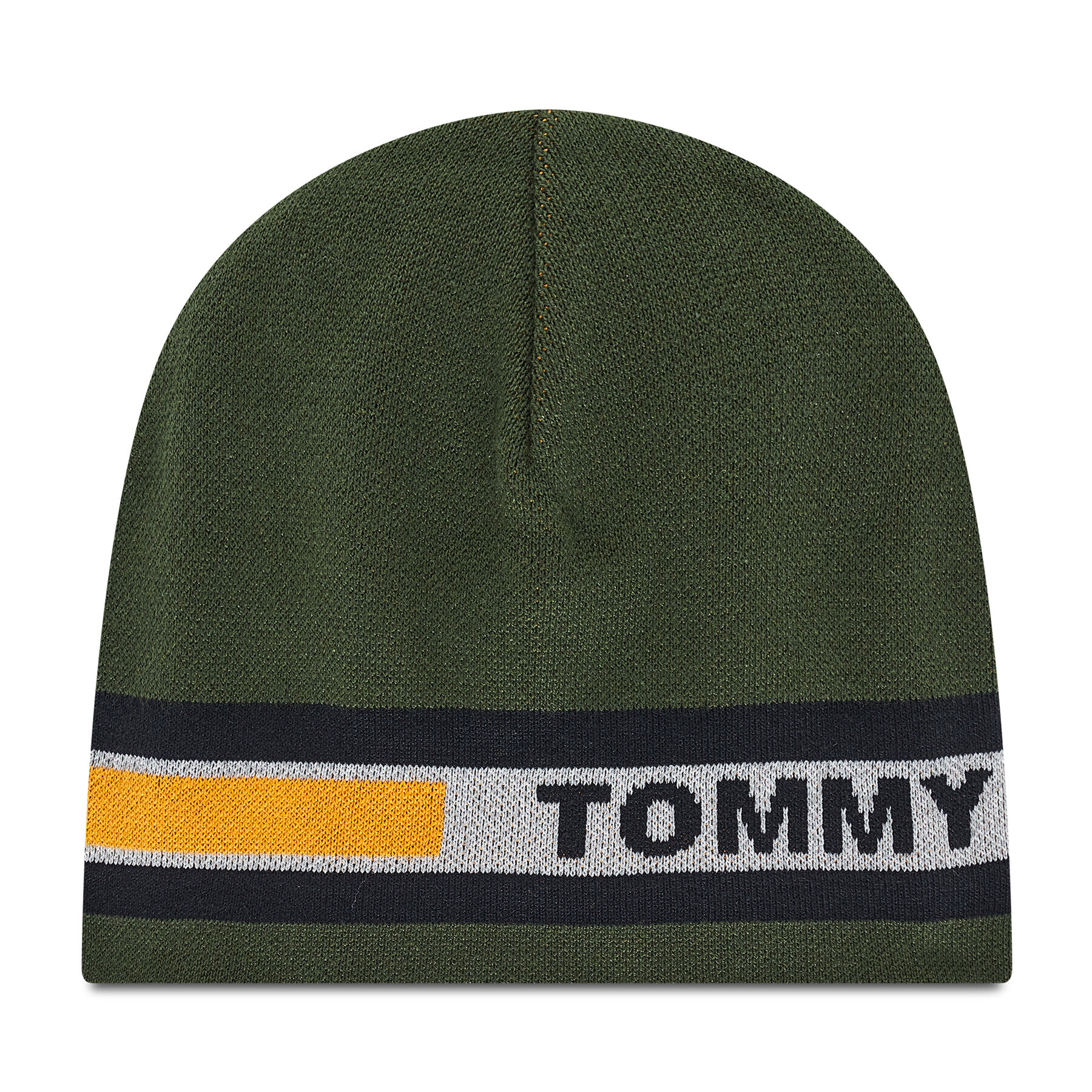 Tommy Jeans Шапка Tjm Casual Utility Beanie AM0AM07941 Зелен - Pepit.bg