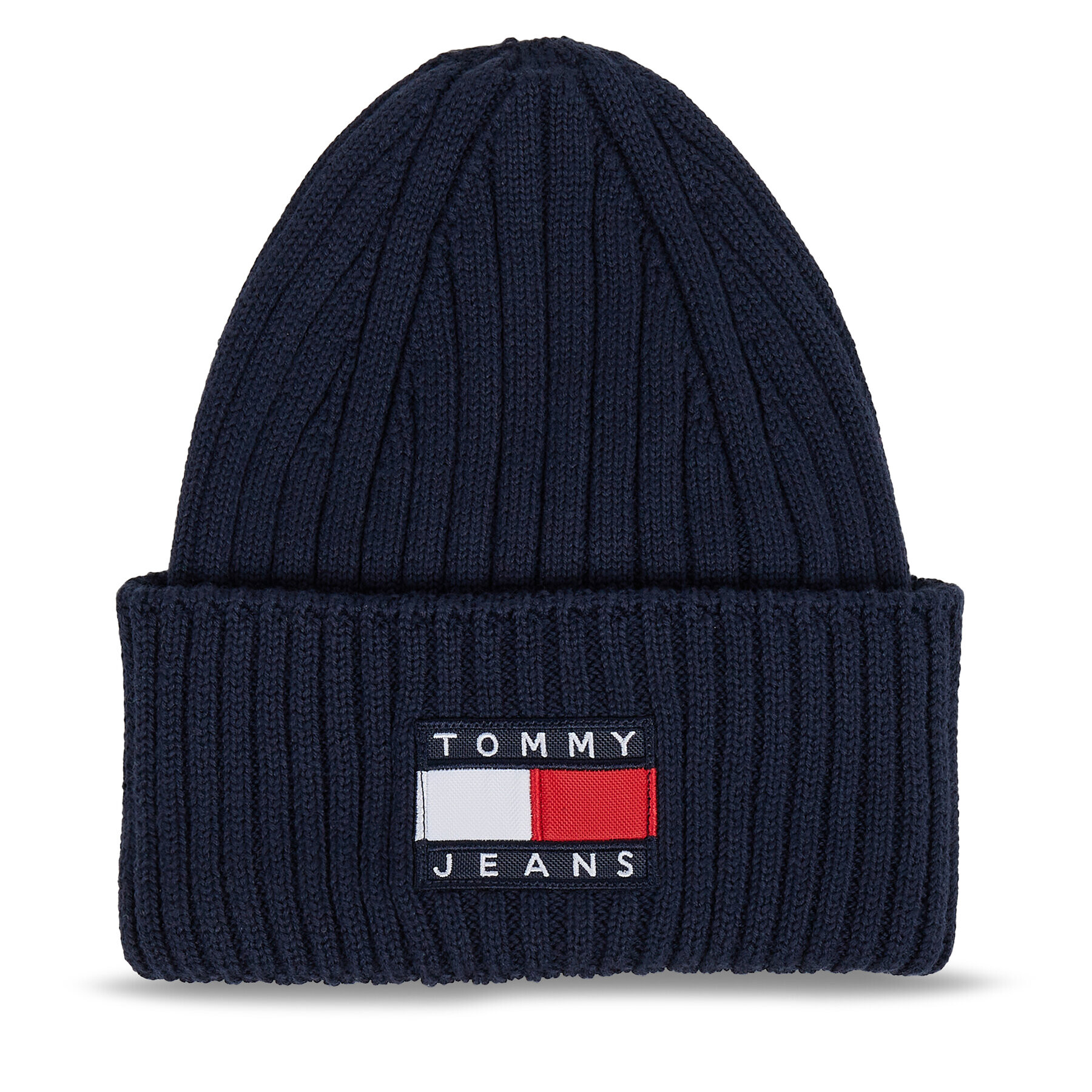 Tommy Jeans Шапка Tjm Heritage Archive Beanie AM0AM11689 Тъмносин - Pepit.bg