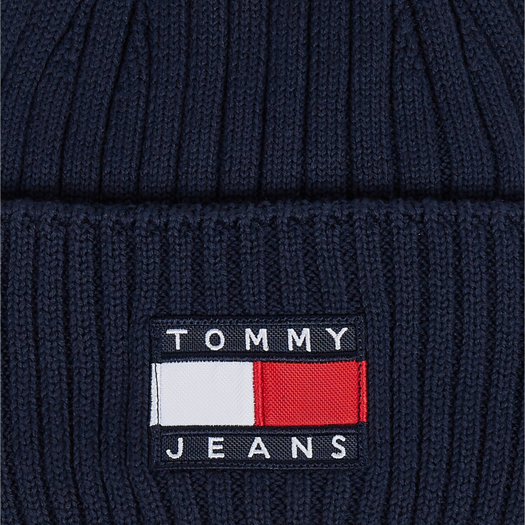 Tommy Jeans Шапка Tjm Heritage Archive Beanie AM0AM11689 Тъмносин - Pepit.bg