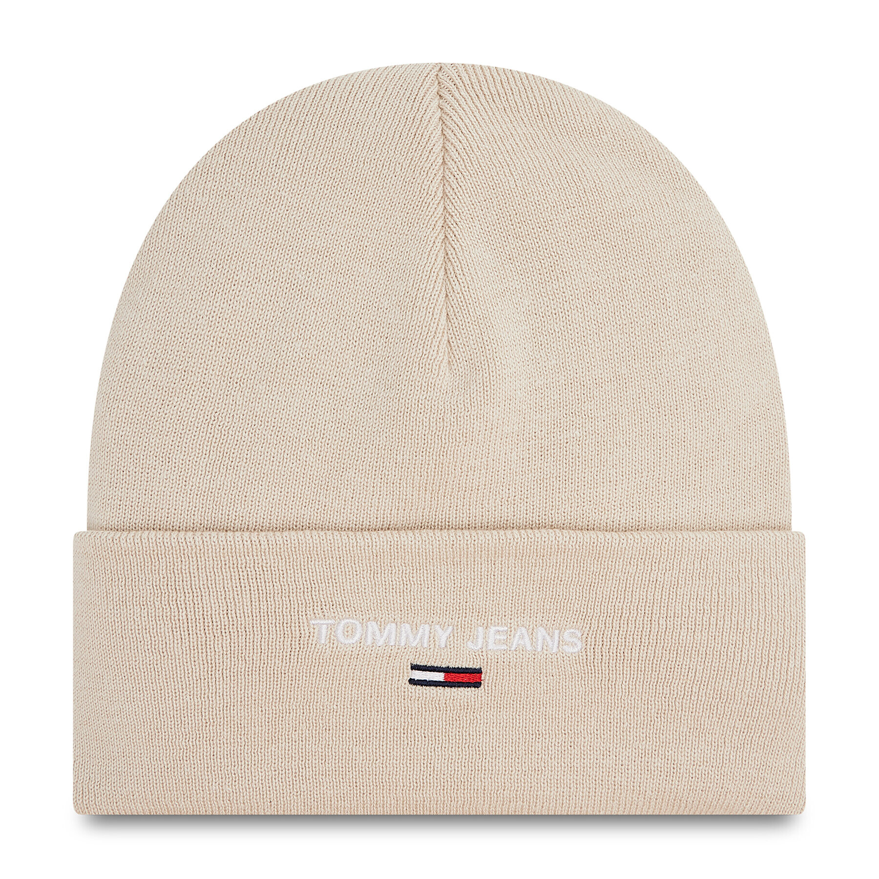 Tommy Jeans Шапка Tjm Sport Beanie AM0AM07947 Бежов - Pepit.bg