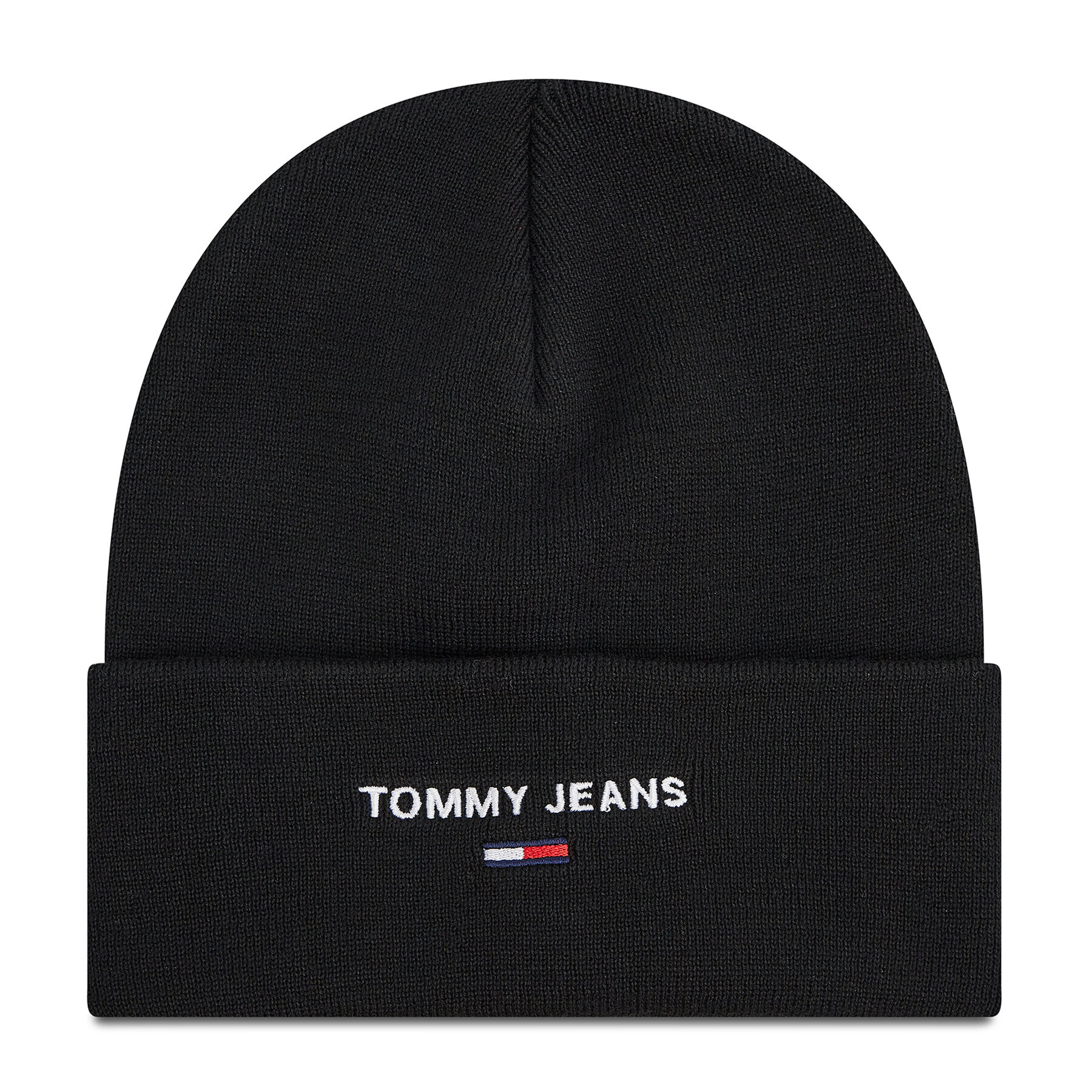 Tommy Jeans Шапка Tjm Sport Beanie AM0AM07947 Черен - Pepit.bg