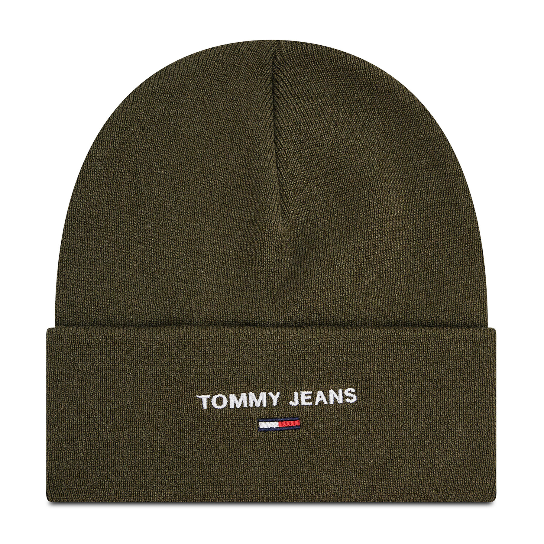 Tommy Jeans Шапка Tjm Sport Beanie AM0AM07947 Зелен - Pepit.bg