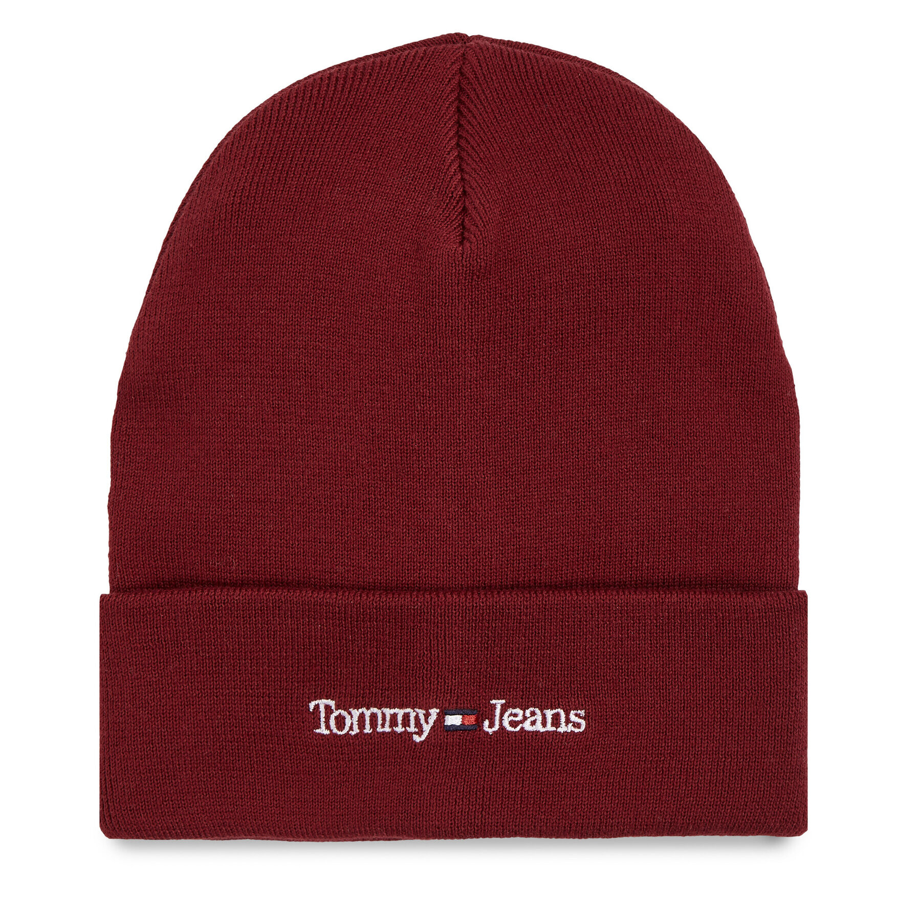 Tommy Jeans Шапка Tjm Sport Beanie AM0AM11016 Червен - Pepit.bg