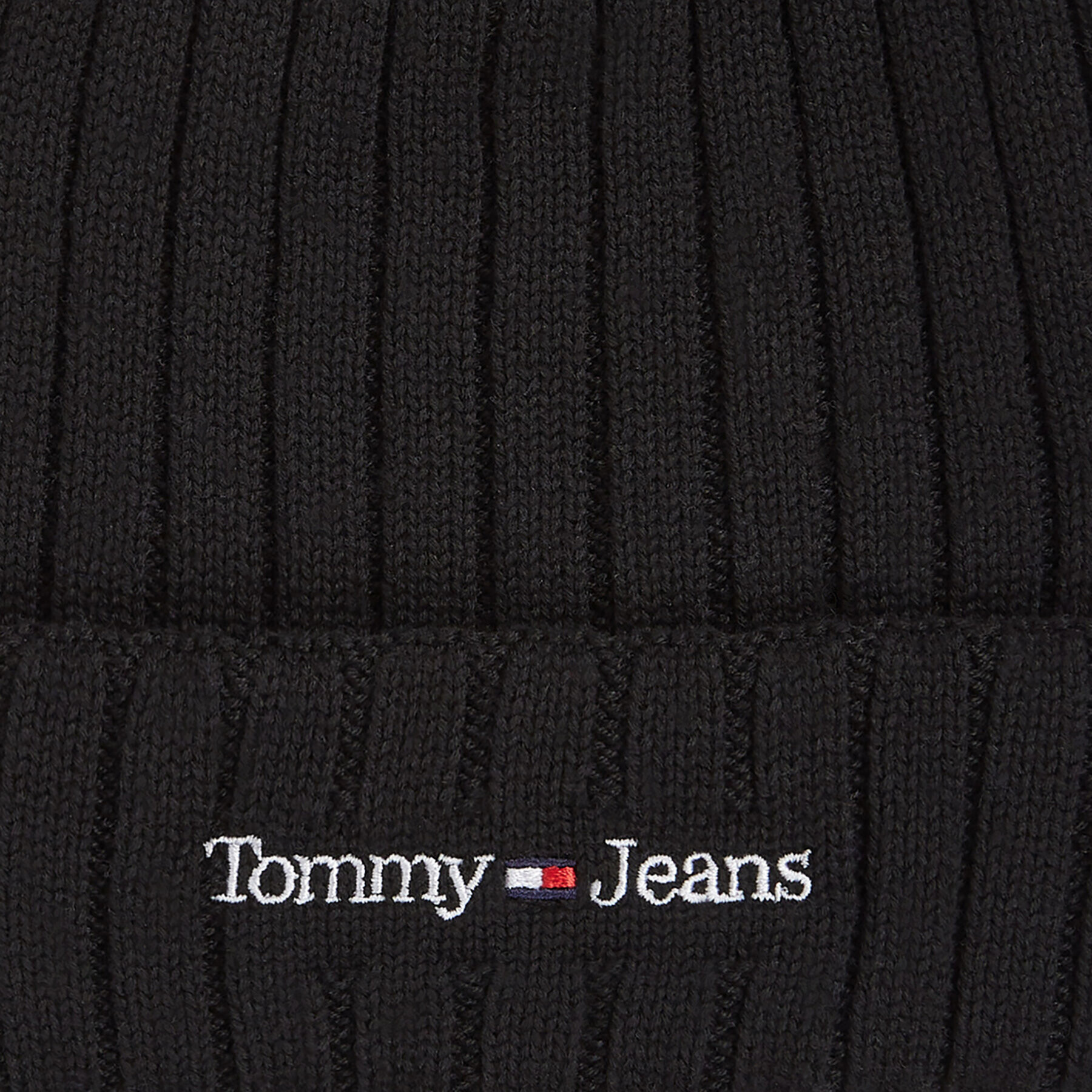 Tommy Jeans Шапка Tjm Sport Elevated Long Beanie AM0AM11678 Черен - Pepit.bg