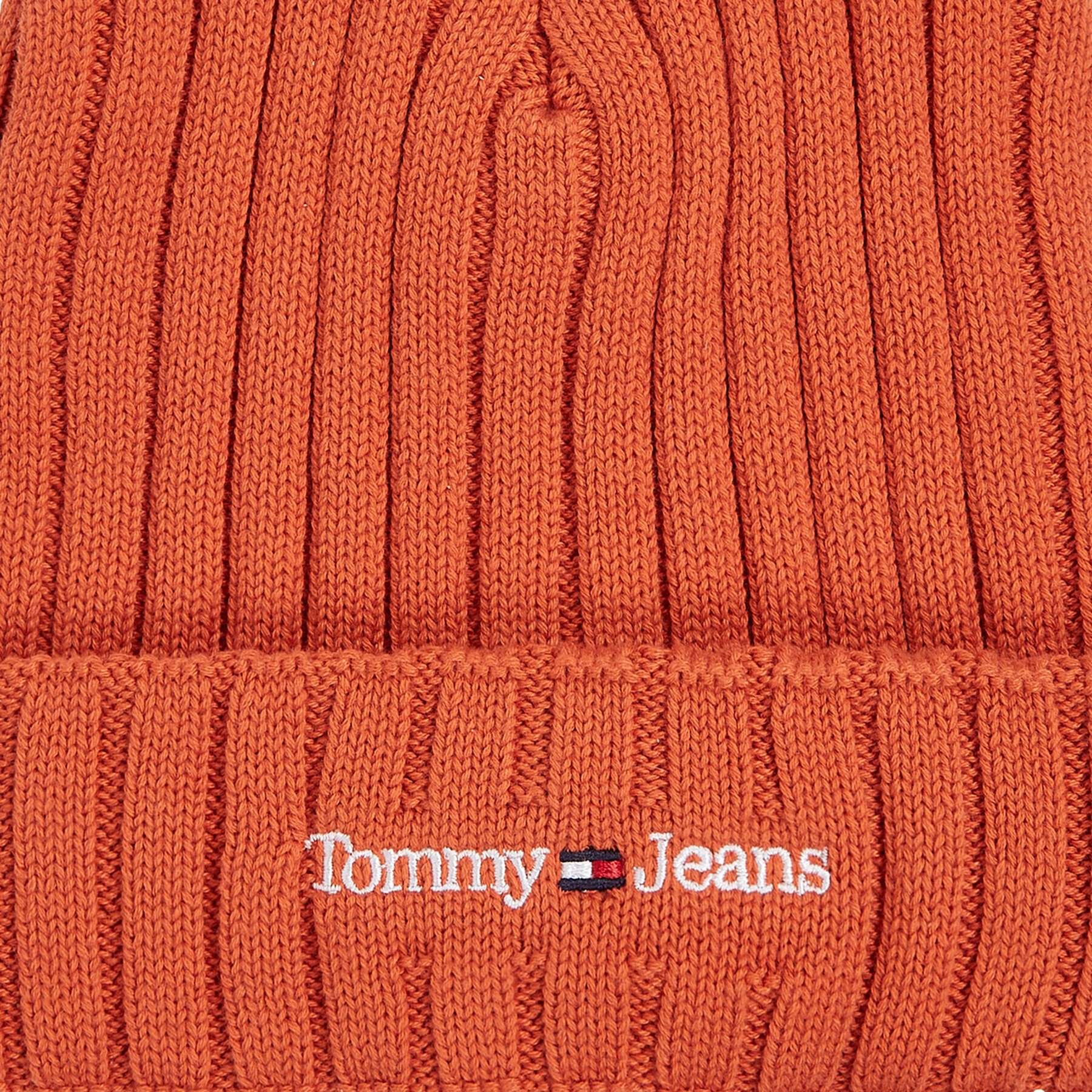 Tommy Jeans Шапка Tjm Sport Elevated Long Beanie AM0AM11678 Оранжев - Pepit.bg