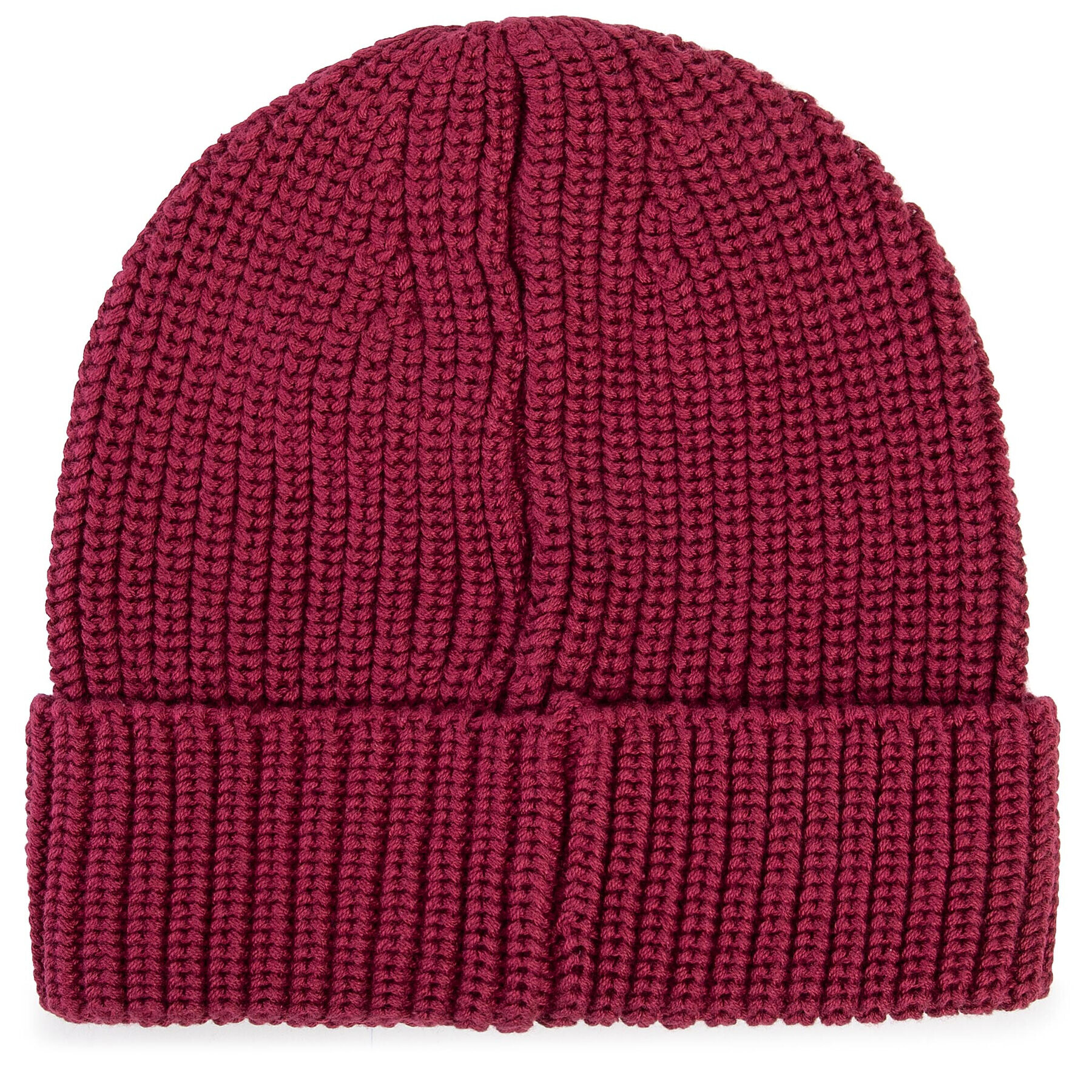 Tommy Jeans Шапка Tjw Basic Flag Rib Beanie AW0AW07223 Бордо - Pepit.bg