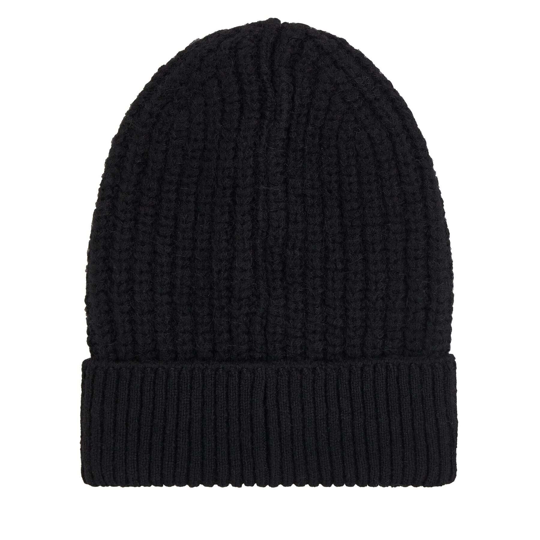 Tommy Jeans Шапка Tjw Cosy Knit Beanie AW0AW15462 Черен - Pepit.bg