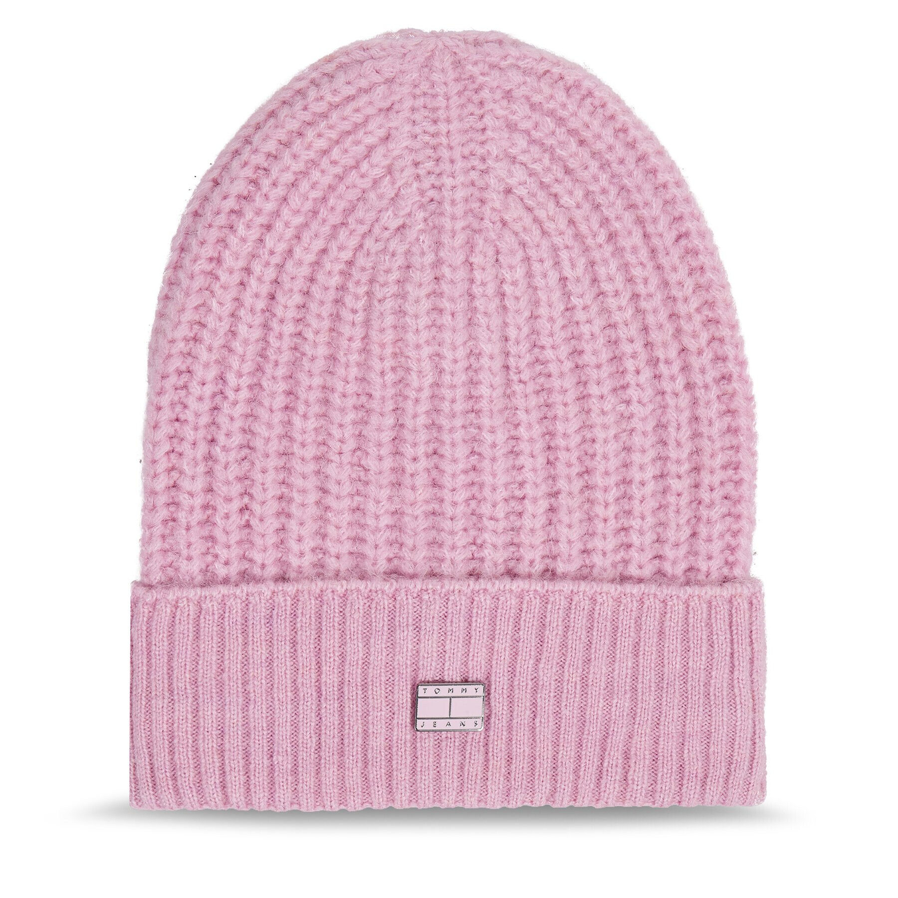 Tommy Jeans Шапка Tjw Cosy Knit Beanie AW0AW15462 Розов - Pepit.bg