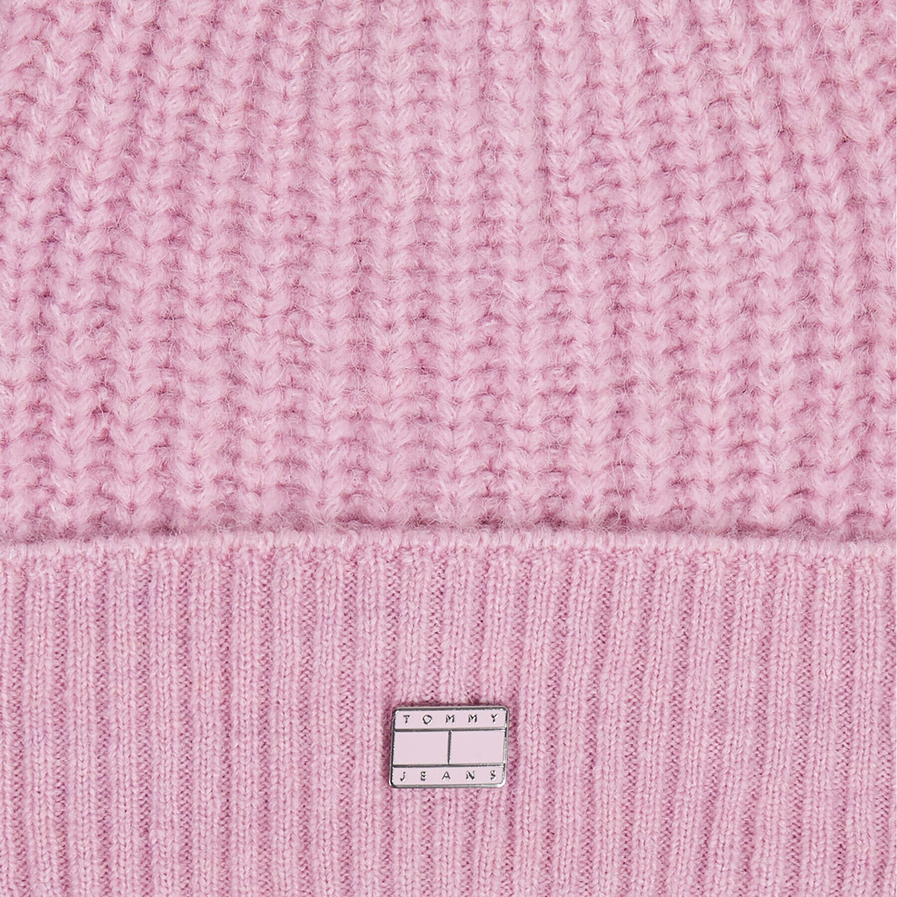 Tommy Jeans Шапка Tjw Cosy Knit Beanie AW0AW15462 Розов - Pepit.bg