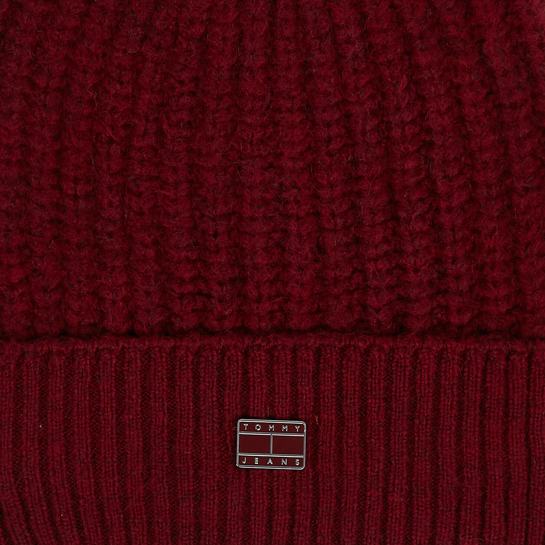 Tommy Jeans Шапка Tjw Cosy Knit Beanie AW0AW15462 Виолетов - Pepit.bg