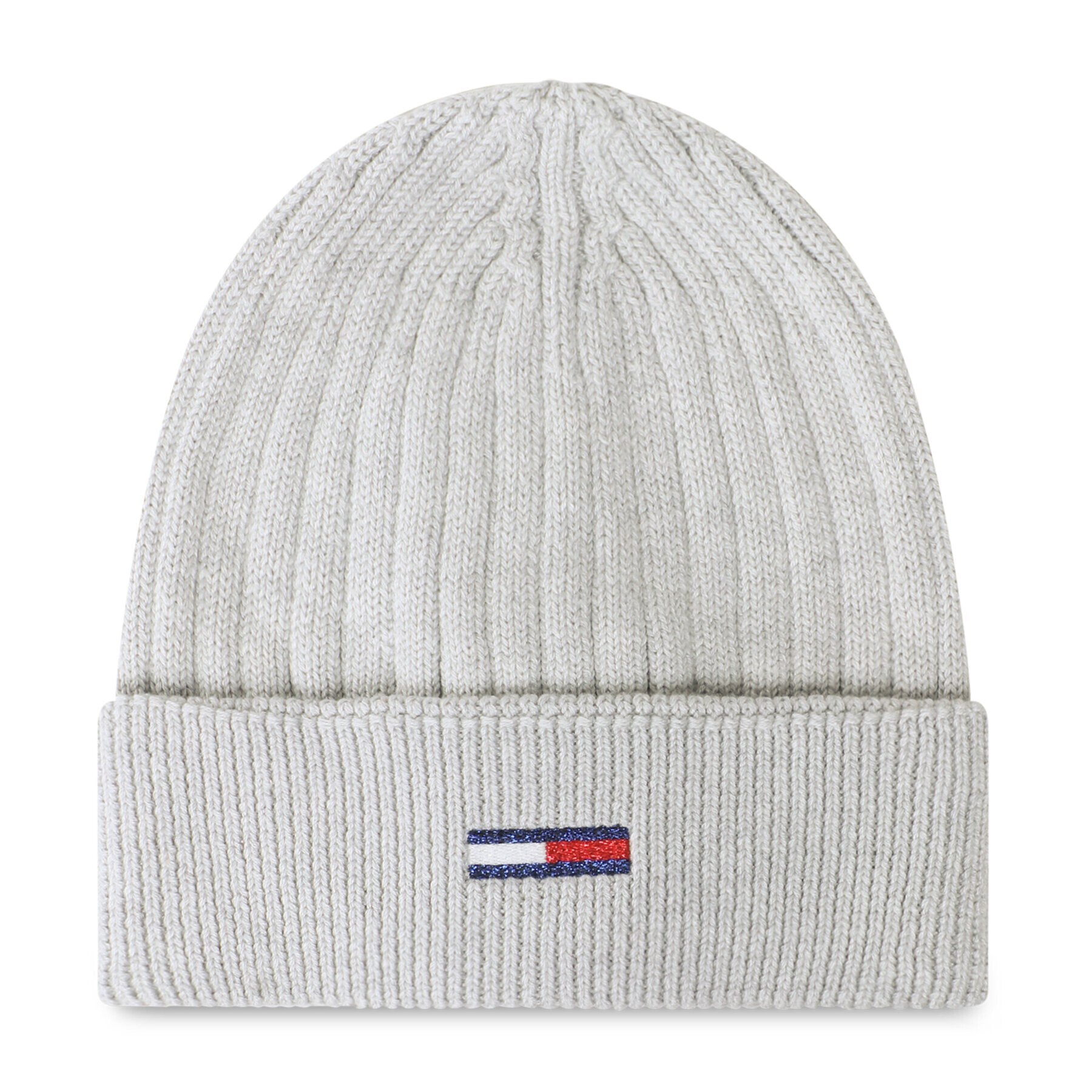 Tommy Jeans Шапка Tjw Flag Beanie AW0AW12628 Сив - Pepit.bg