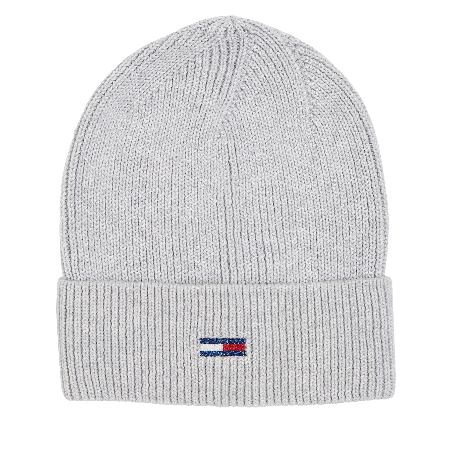 Tommy Jeans Шапка Tjw Flag Beanie AW0AW15474 Сив - Pepit.bg