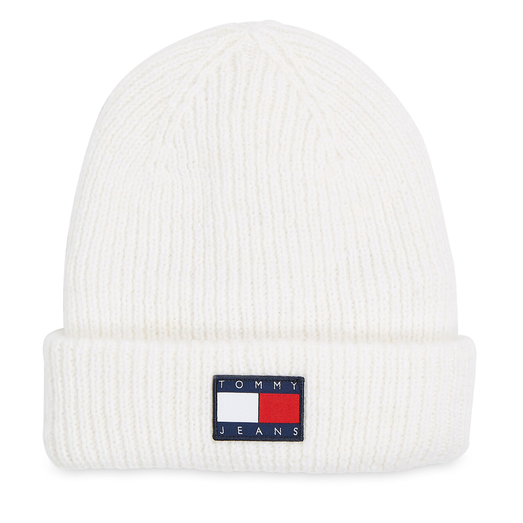 Tommy Jeans Шапка Tjw Soft Ready Beanie AW0AW15464 Екрю - Pepit.bg